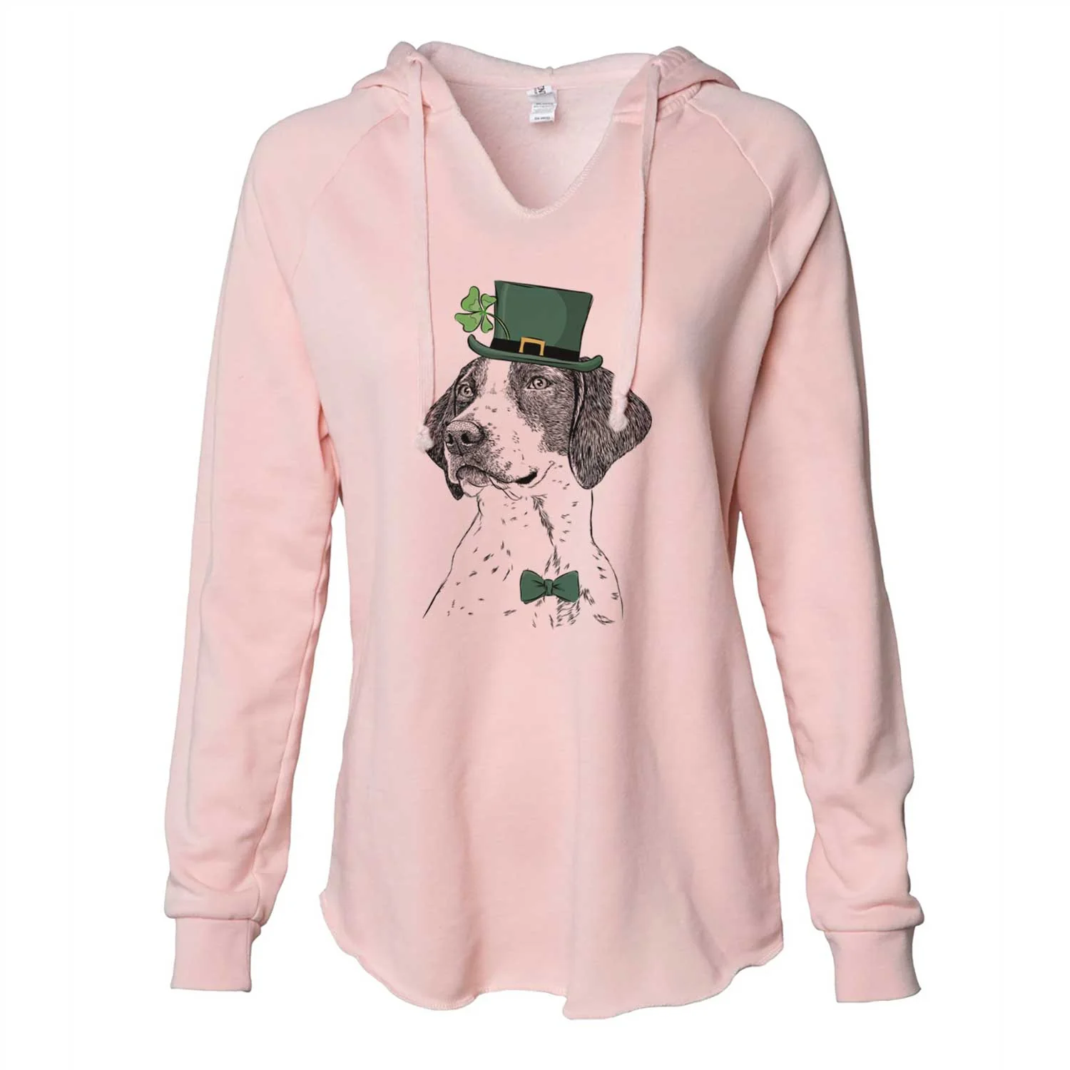 St. Patrick's Payton the Mixed Breed - Cali Wave Hooded Sweatshirt - Image 4