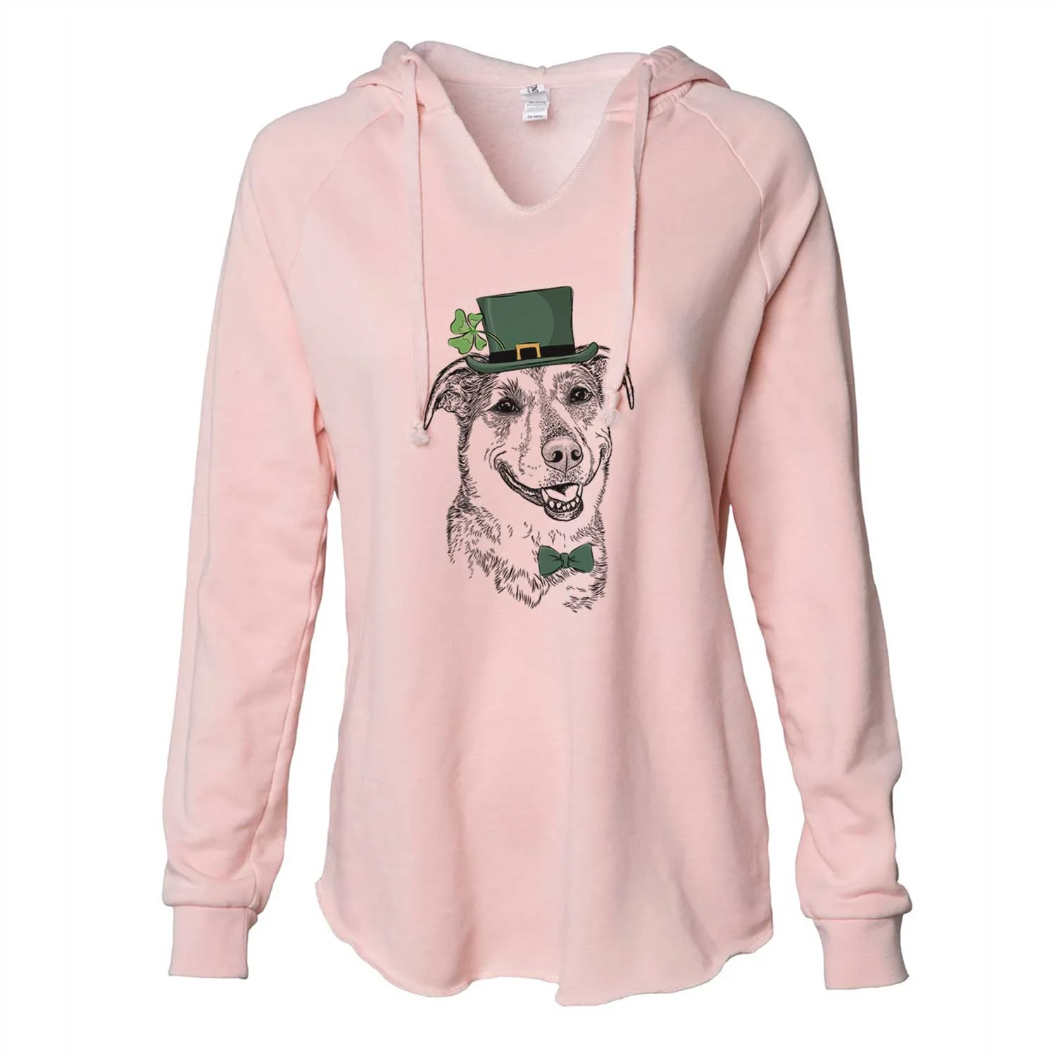 St. Patrick's Pippin the Shepherd Mix - Cali Wave Hooded Sweatshirt - Image 4