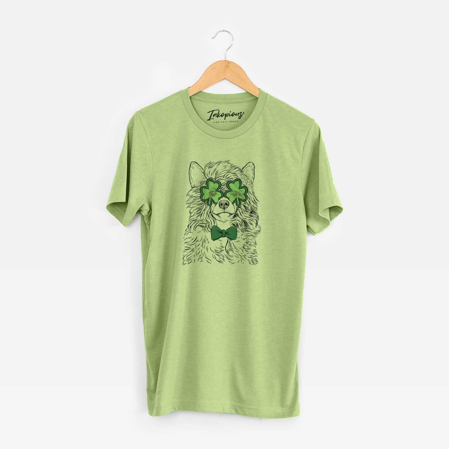 St. Patrick's Preston the Powderpuff Chinese Crested - Unisex Crewneck - Image 6