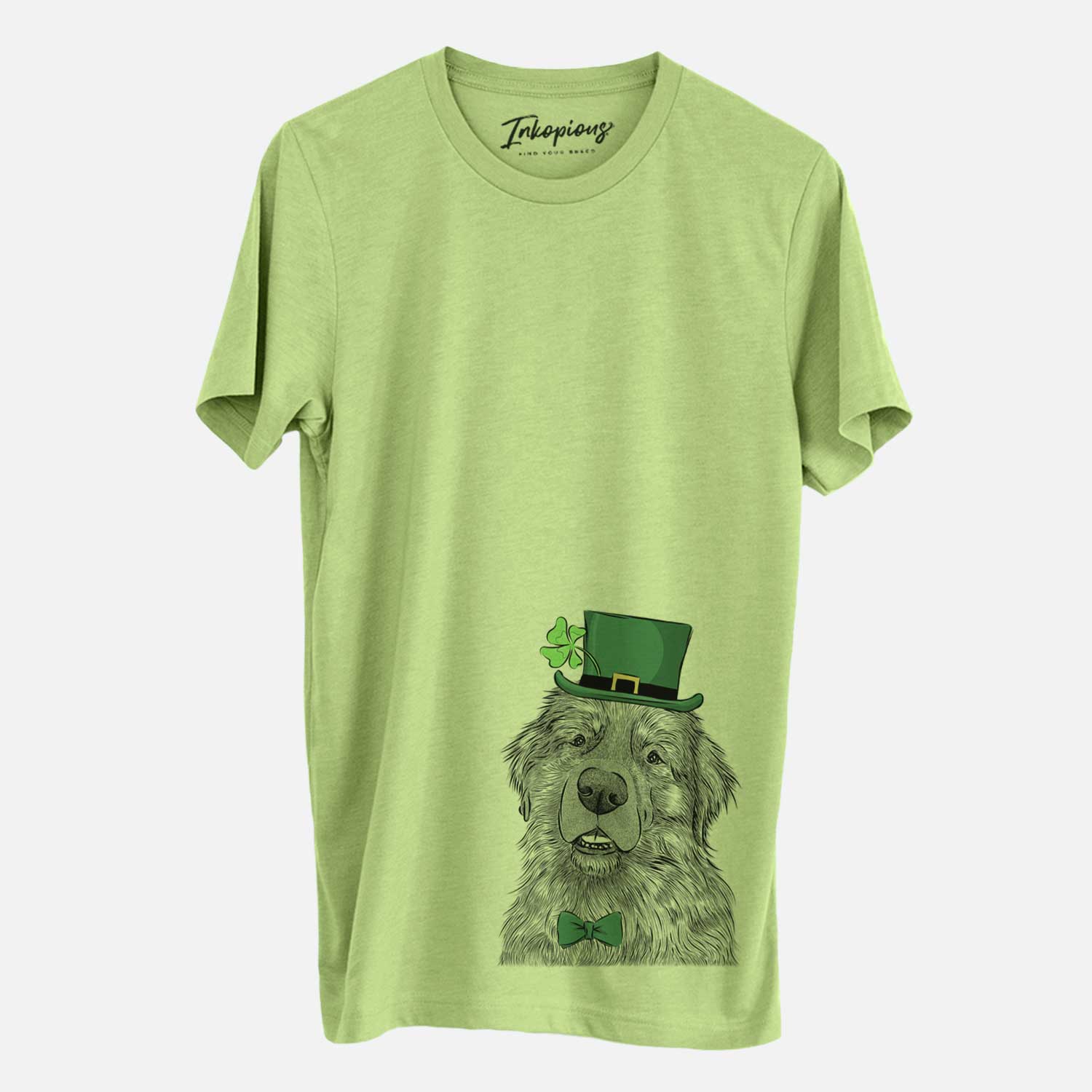 St. Patrick's Ralph the Leonberger - Unisex Crewneck - Image 3