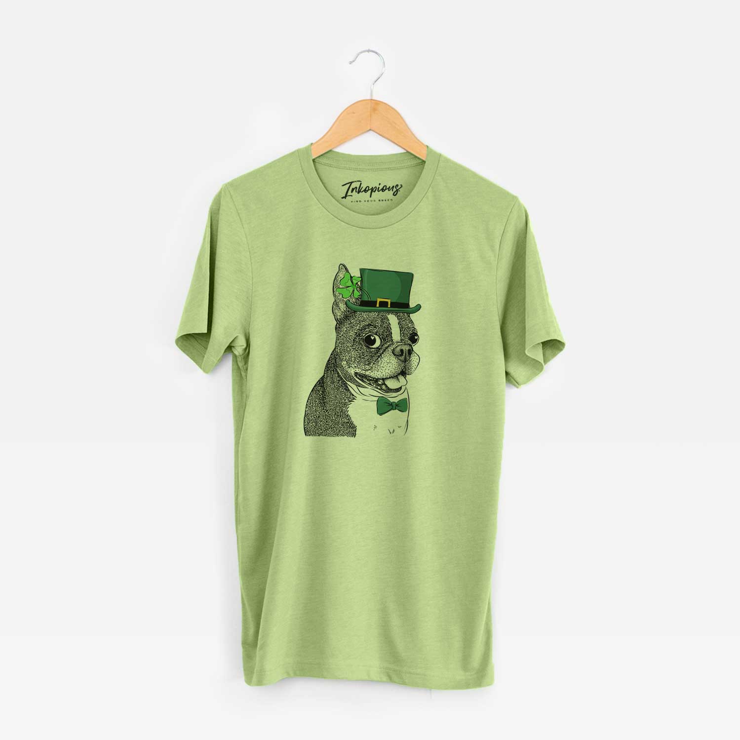 St. Patrick's Ralphie the Boston Terrier - Unisex Crewneck - Image 6