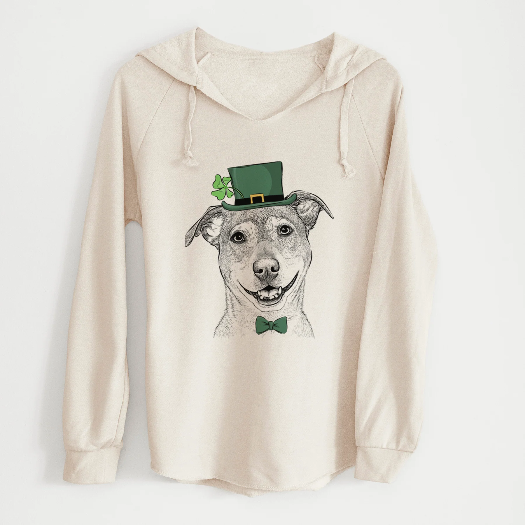 St. Patrick's Reese the Mountain Cur - Cali Wave Hooded Sweatshirt - Image 7