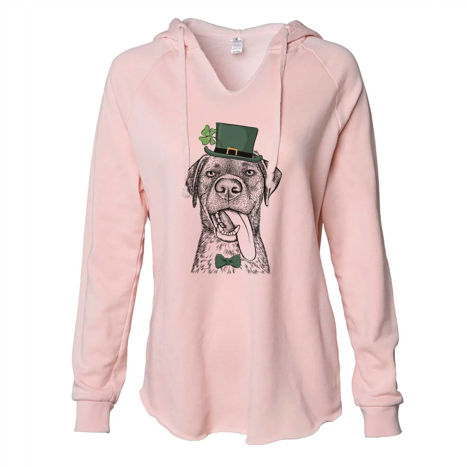 St. Patrick's Reese the Mixed Breed - Cali Wave Hooded Sweatshirt - Image 4