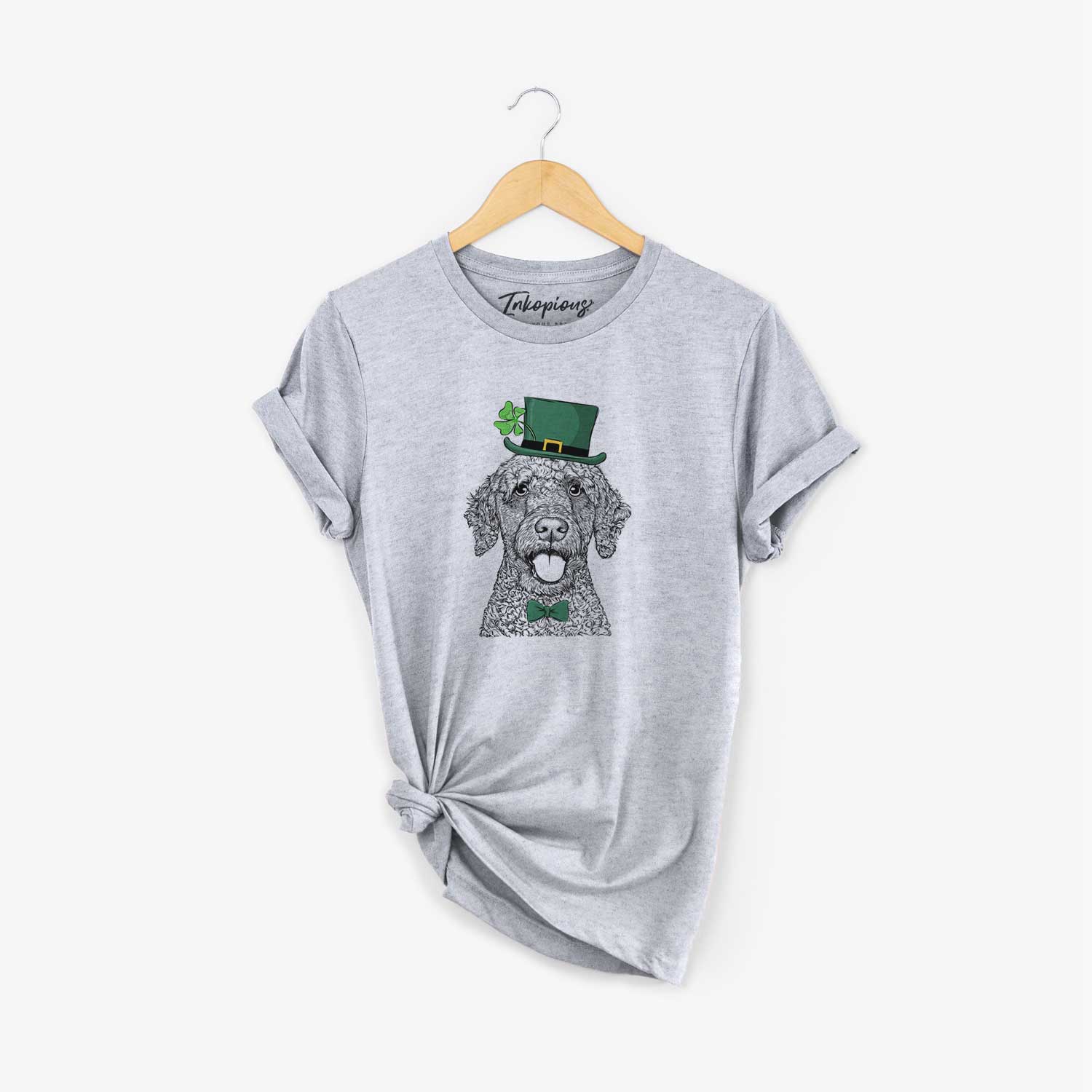 St. Patrick's Reina the Spanish Water Dog - Unisex Crewneck - Image 5
