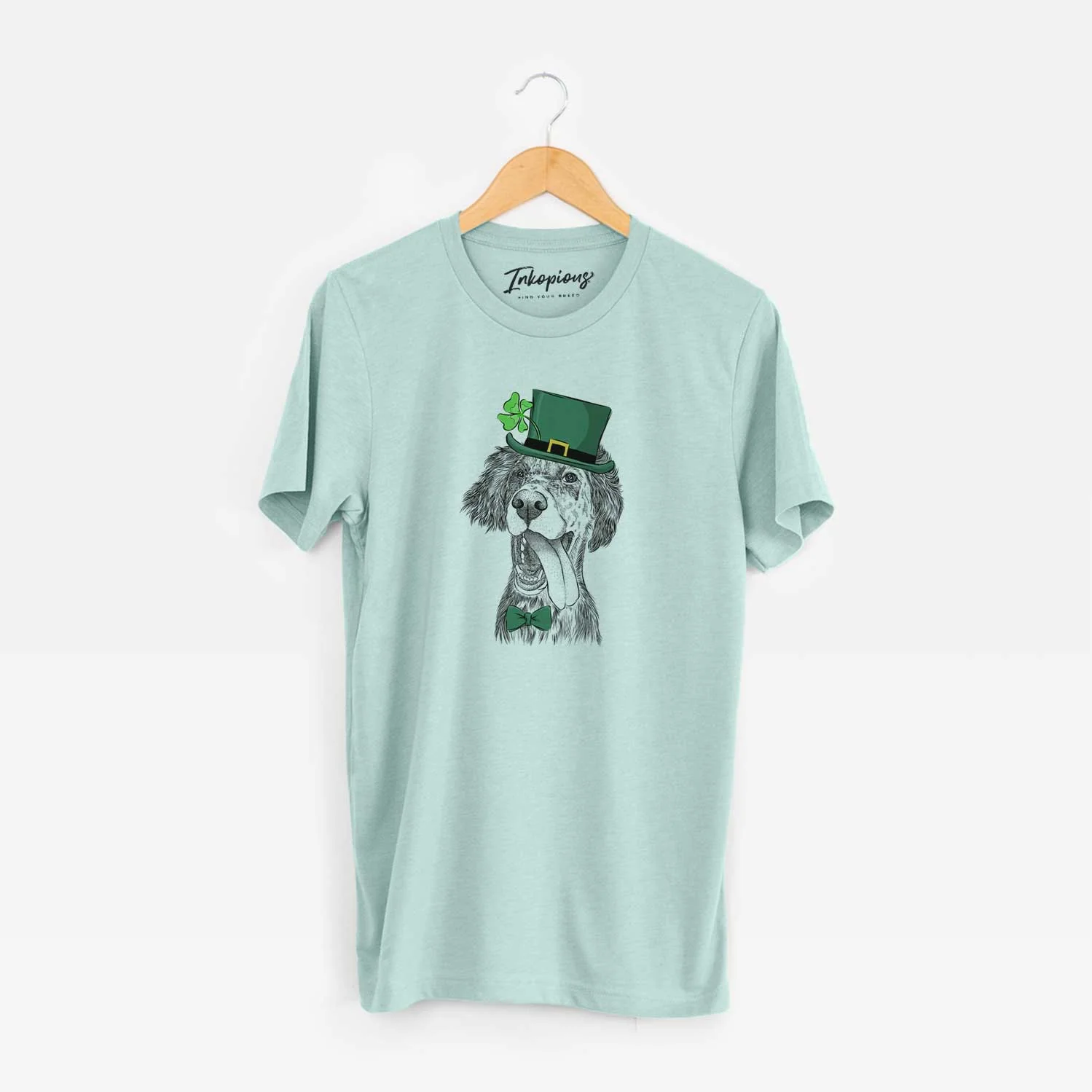 St. Patrick's Renly the English Setter - Unisex Crewneck - Image 7