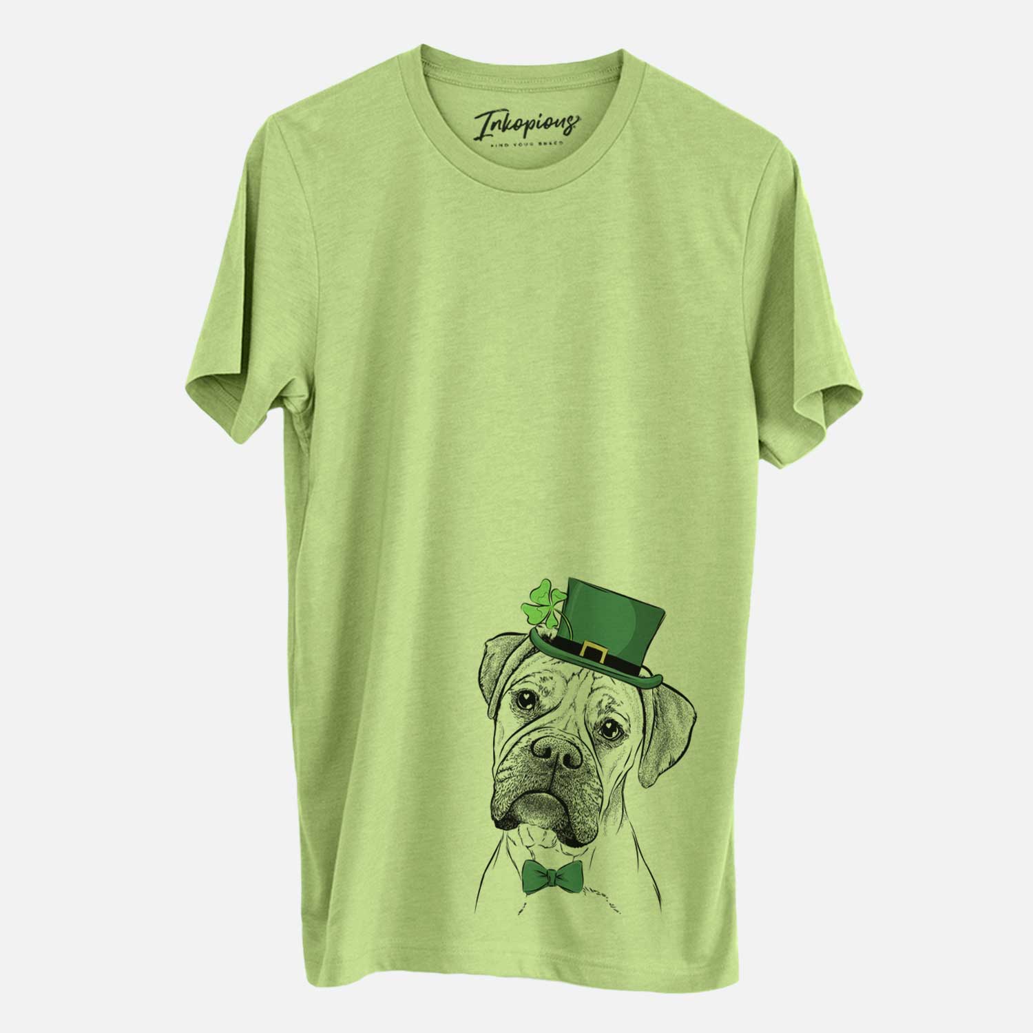 St. Patrick's Reuby the Boxer - Unisex Crewneck - Image 3
