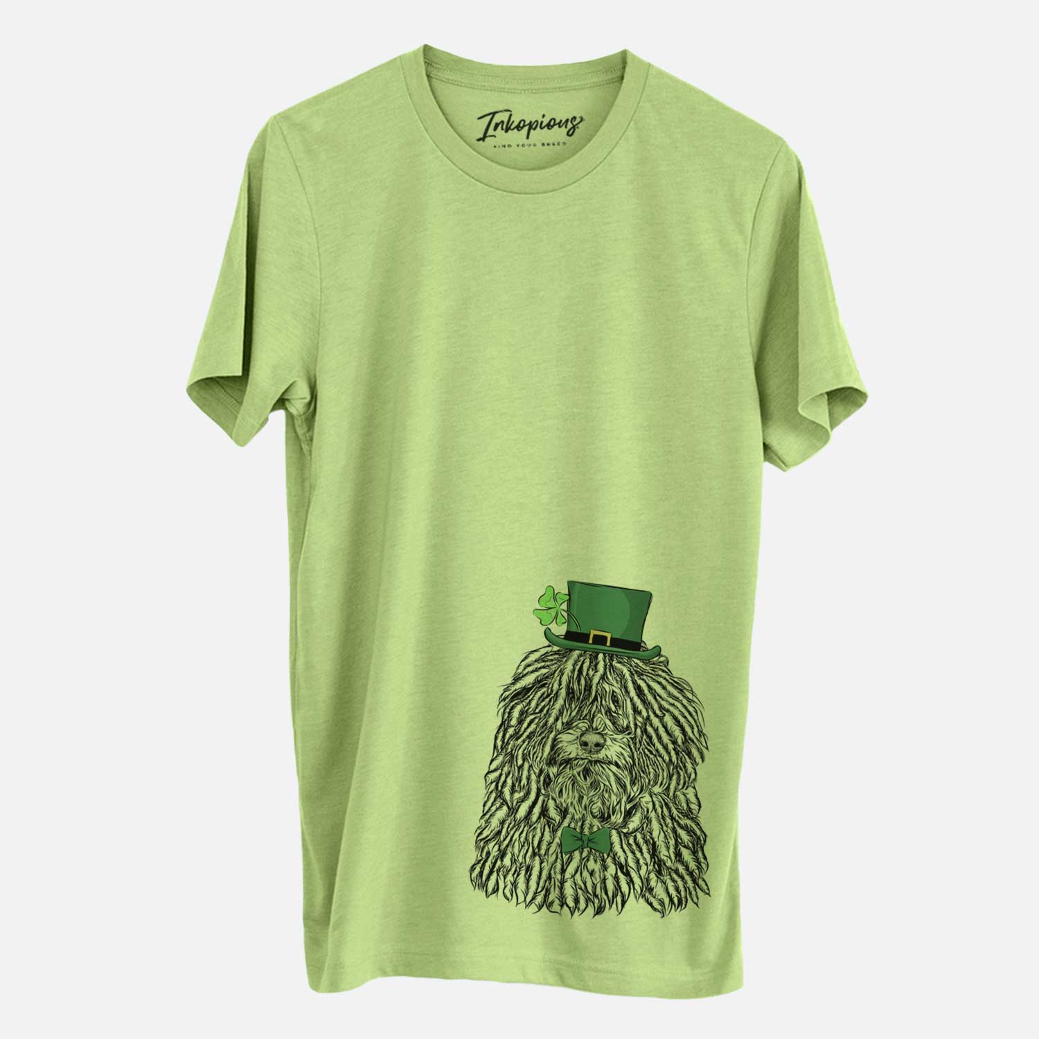 St. Patrick's Rezi the Puli - Unisex Crewneck - Image 3