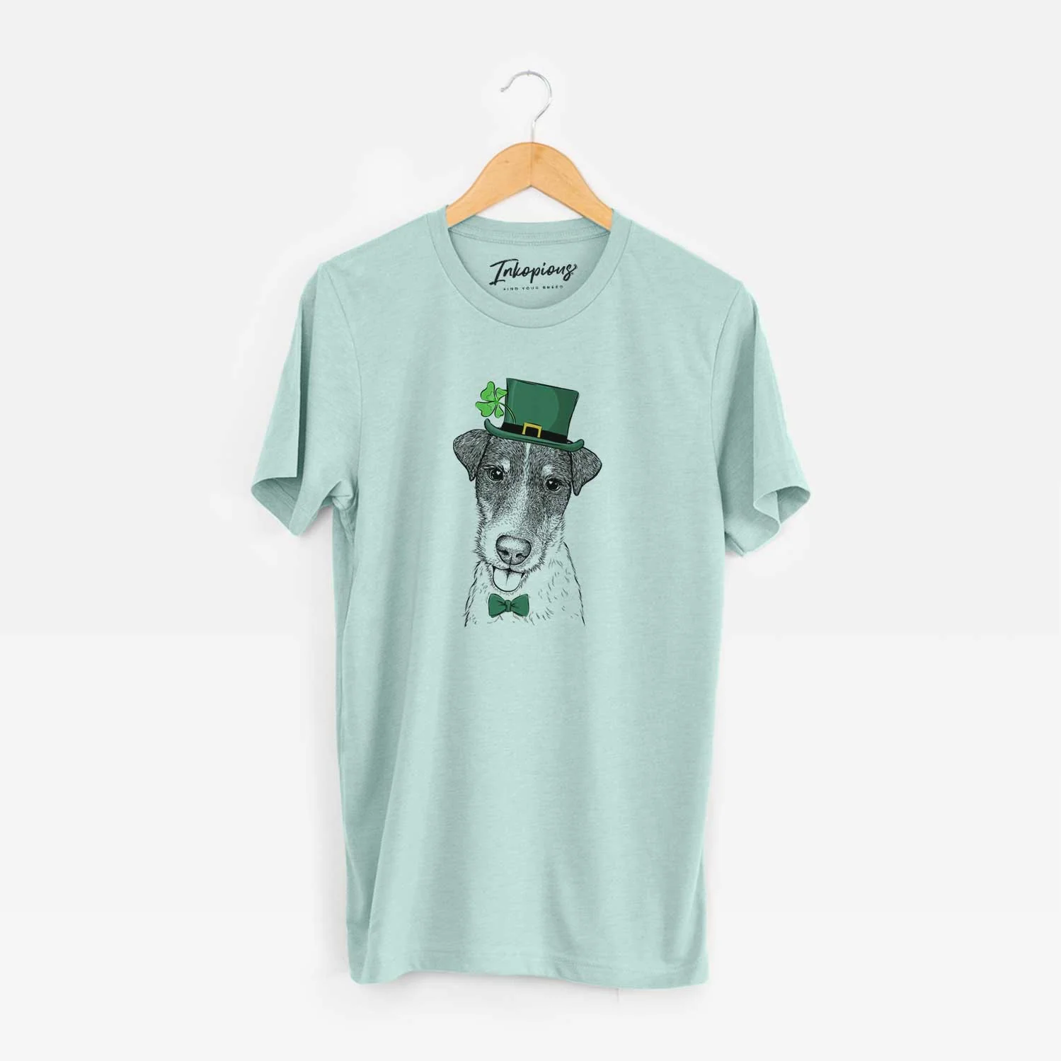 St. Patrick's Rider the Parson Russell Terrier - Unisex Crewneck - Image 7