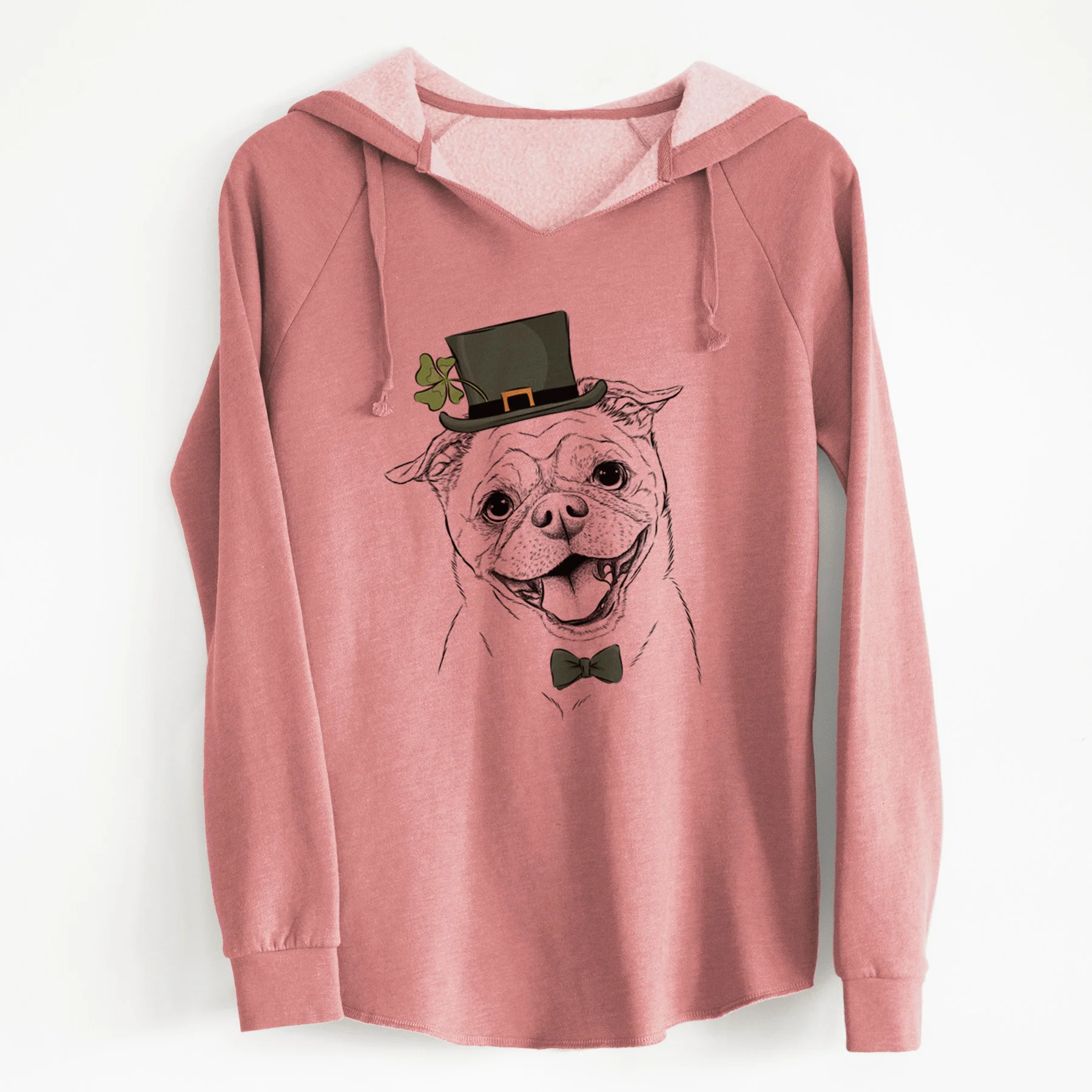 St. Patrick's Riley the Chug - Cali Wave Hooded Sweatshirt - Image 5