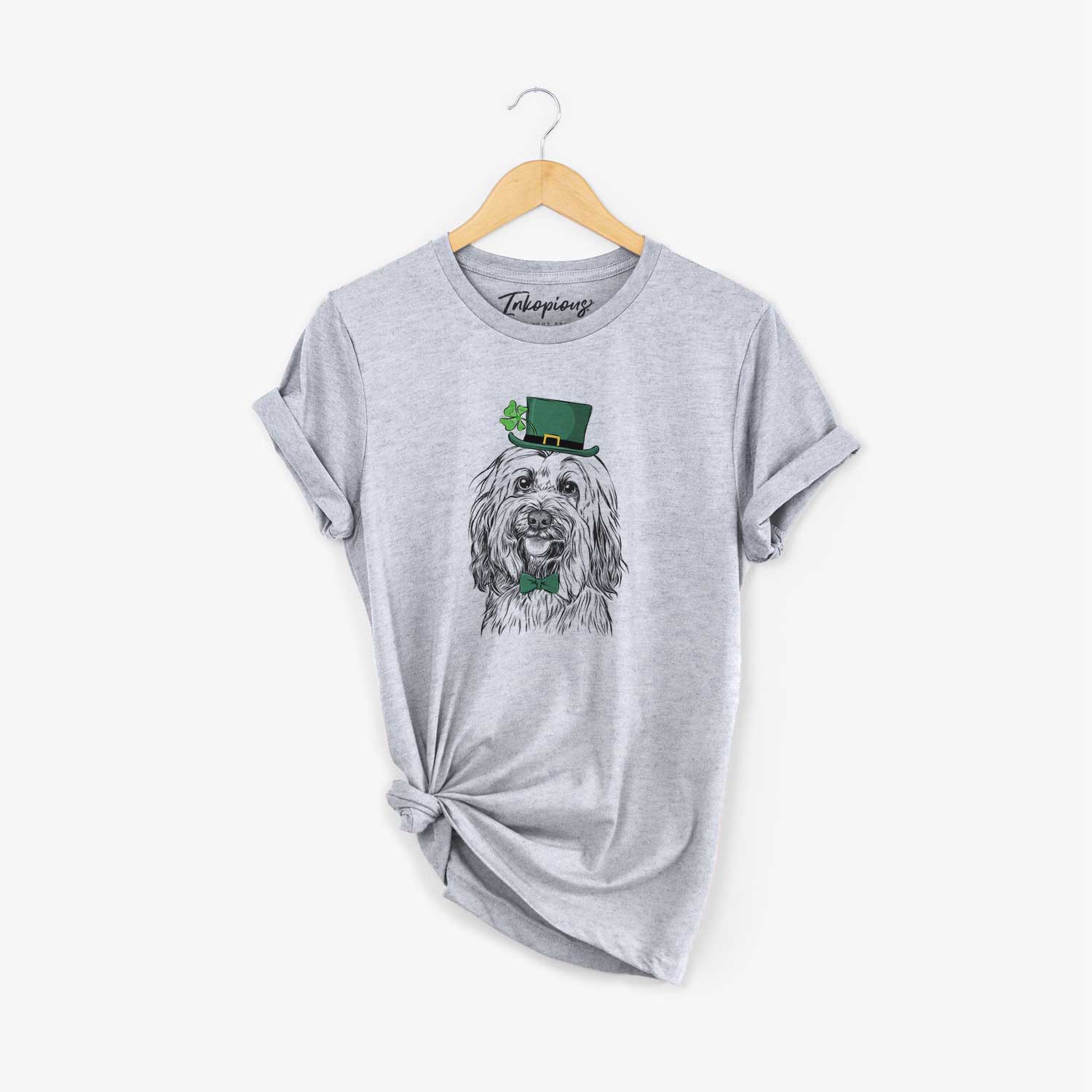 St. Patrick's Rime the Tibetan Terrier - Unisex Crewneck - Image 5