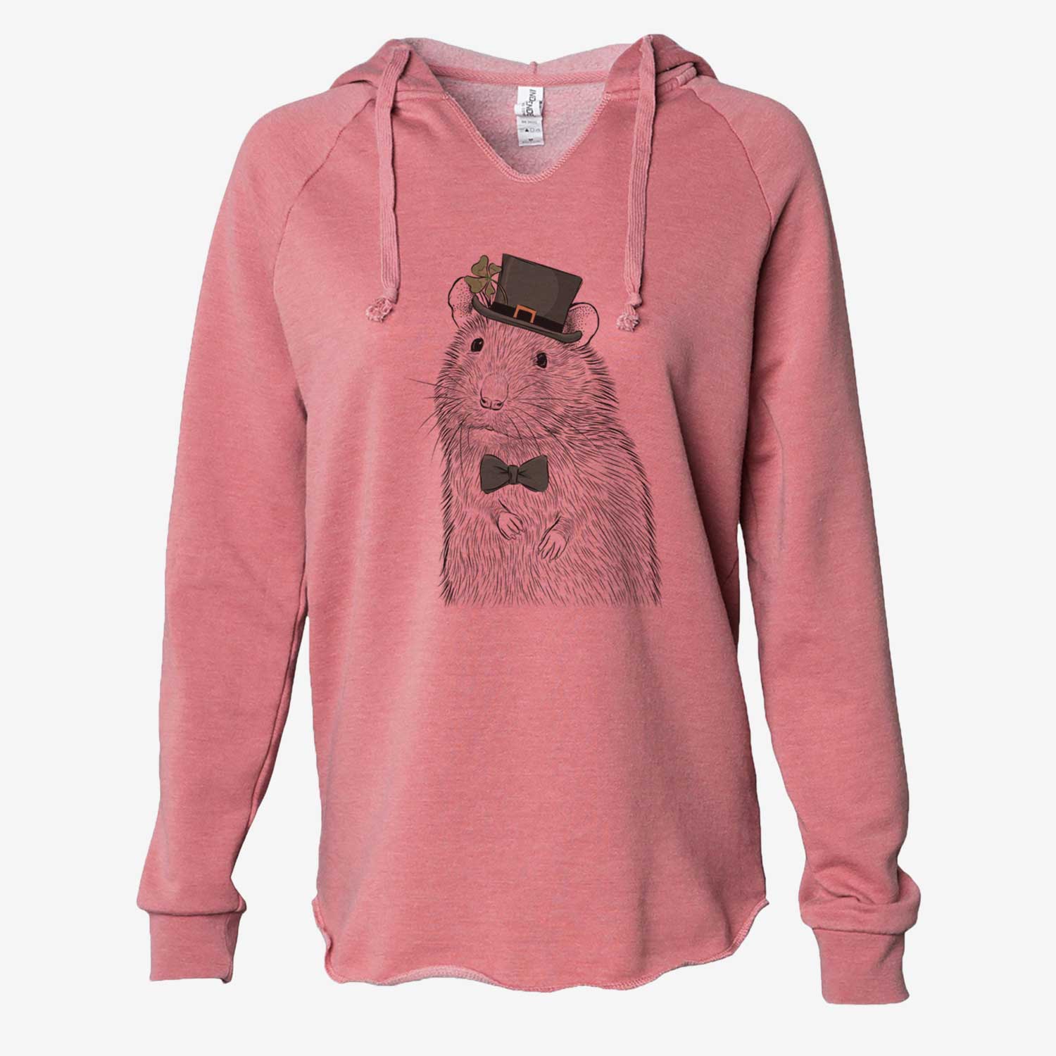 St. Patrick's Rizzo the Rat - Cali Wave Hooded Sweatshirt - Image 5