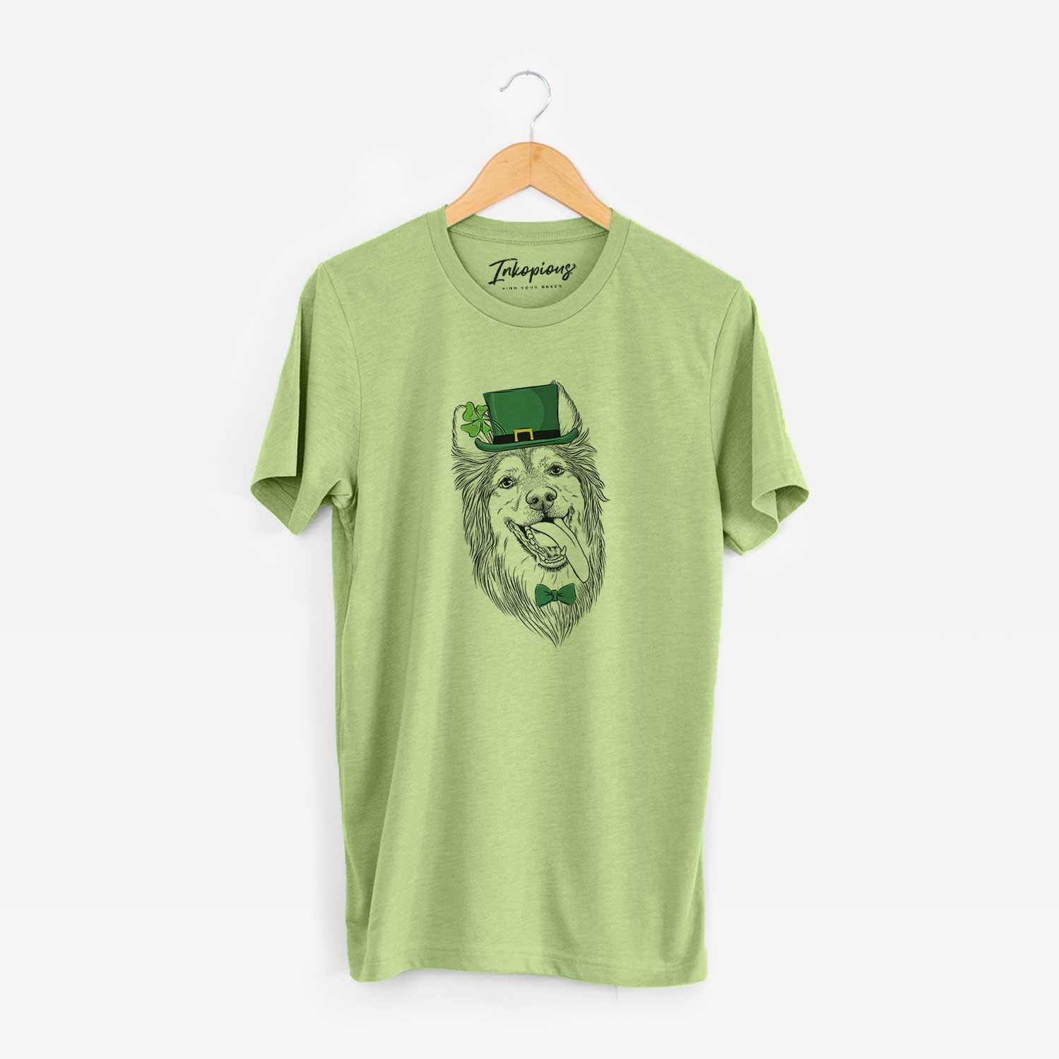 St. Patrick's Rosalie the German Shepherd Mix - Unisex Crewneck - Image 6