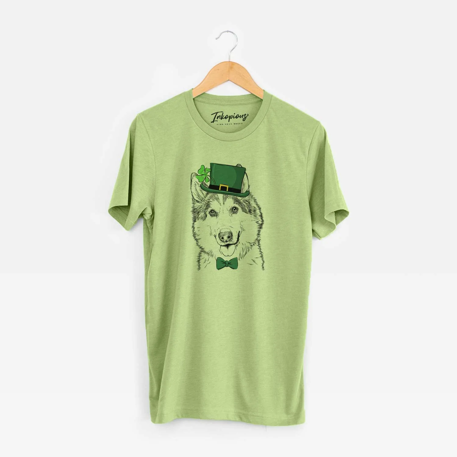 St. Patrick's Roshi the Mixed Breed - Unisex Crewneck - Image 6