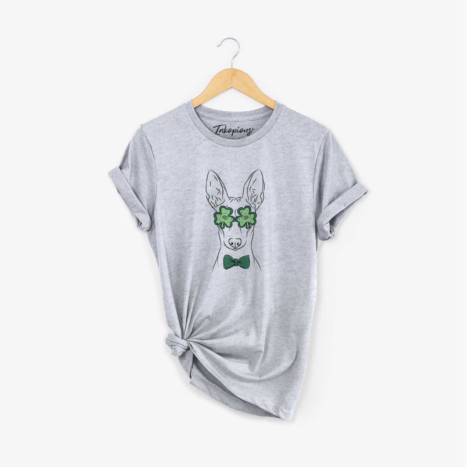 St. Patrick's Ruadh the Pharaoh Hound - Unisex Crewneck - Image 5