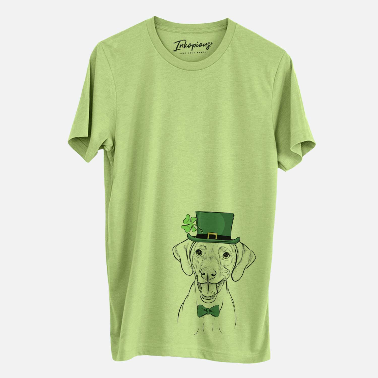 St. Patrick's Ruby the Vizsla - Unisex Crewneck - Image 3