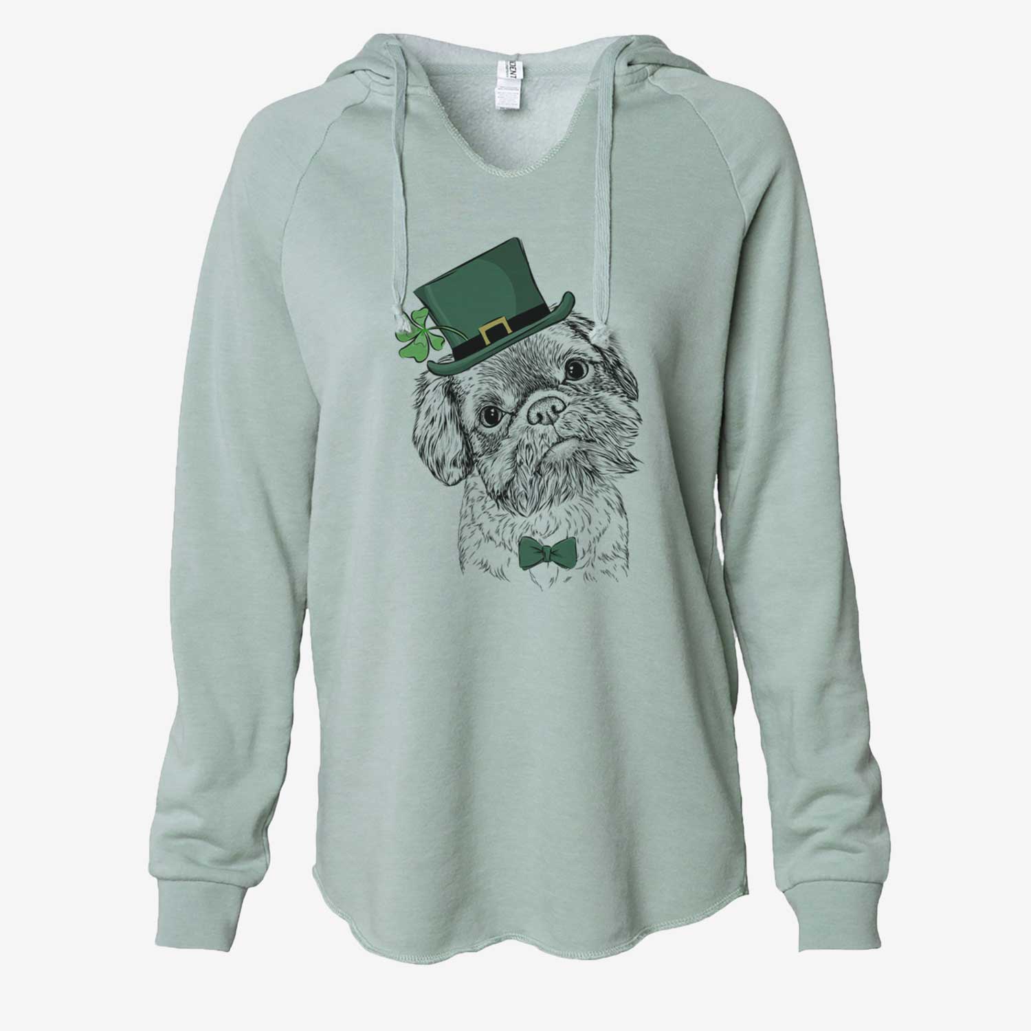 St. Patrick's Rufus the Shiffon - Cali Wave Hooded Sweatshirt - Image 6