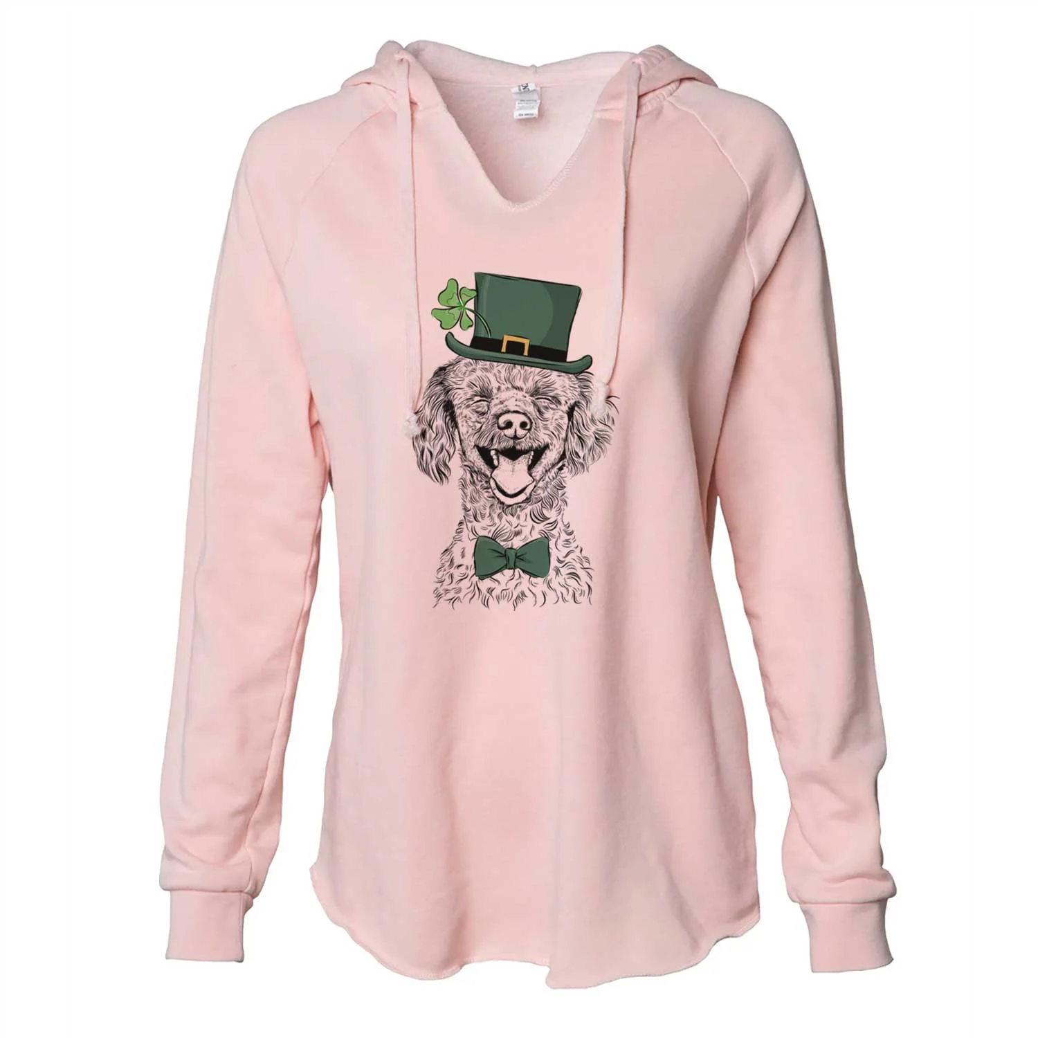 St. Patrick's Rusty the Toy Poodle - Cali Wave Hooded Sweatshirt - Image 4