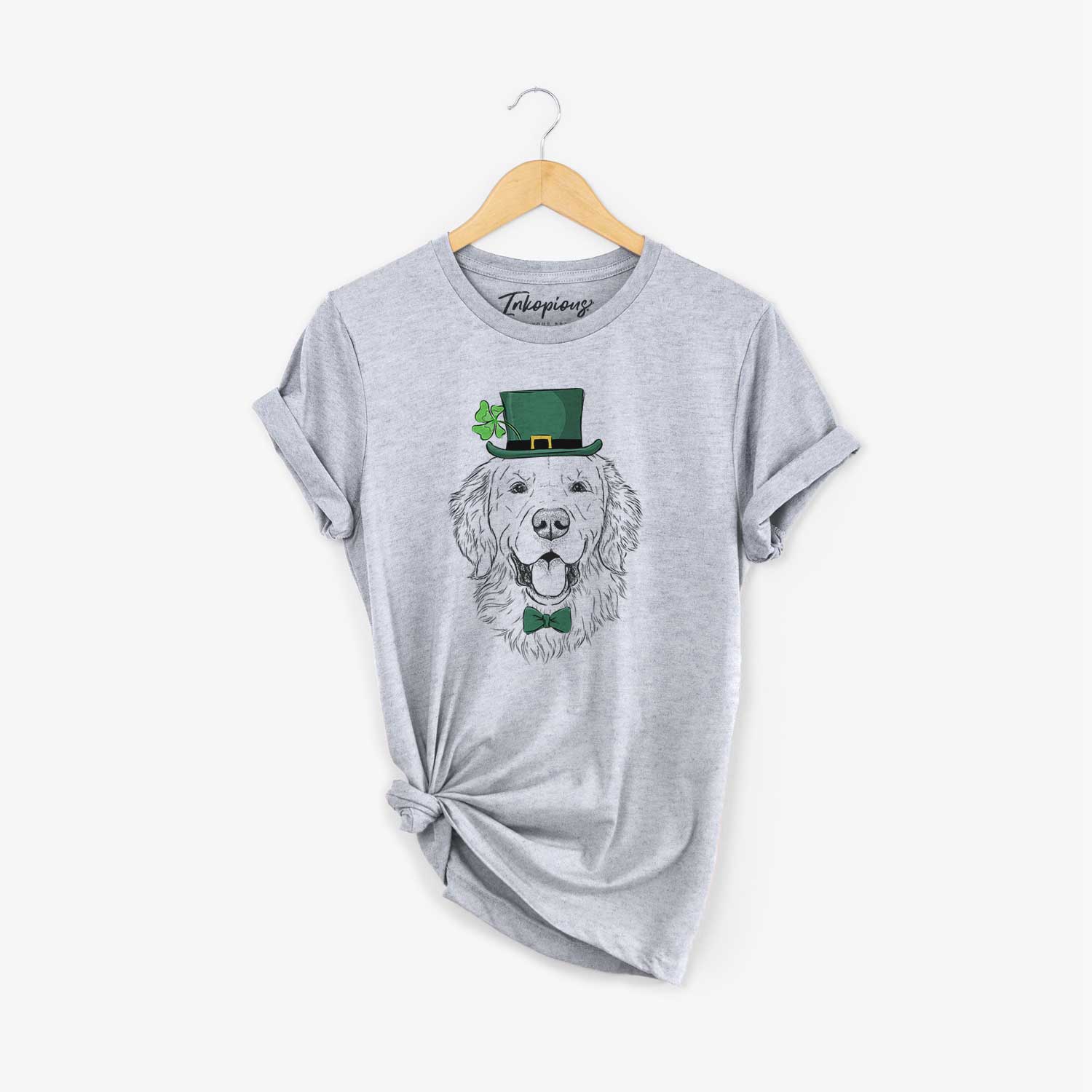 St. Patrick's Sam the Golden Retriever - Unisex Crewneck - Image 5