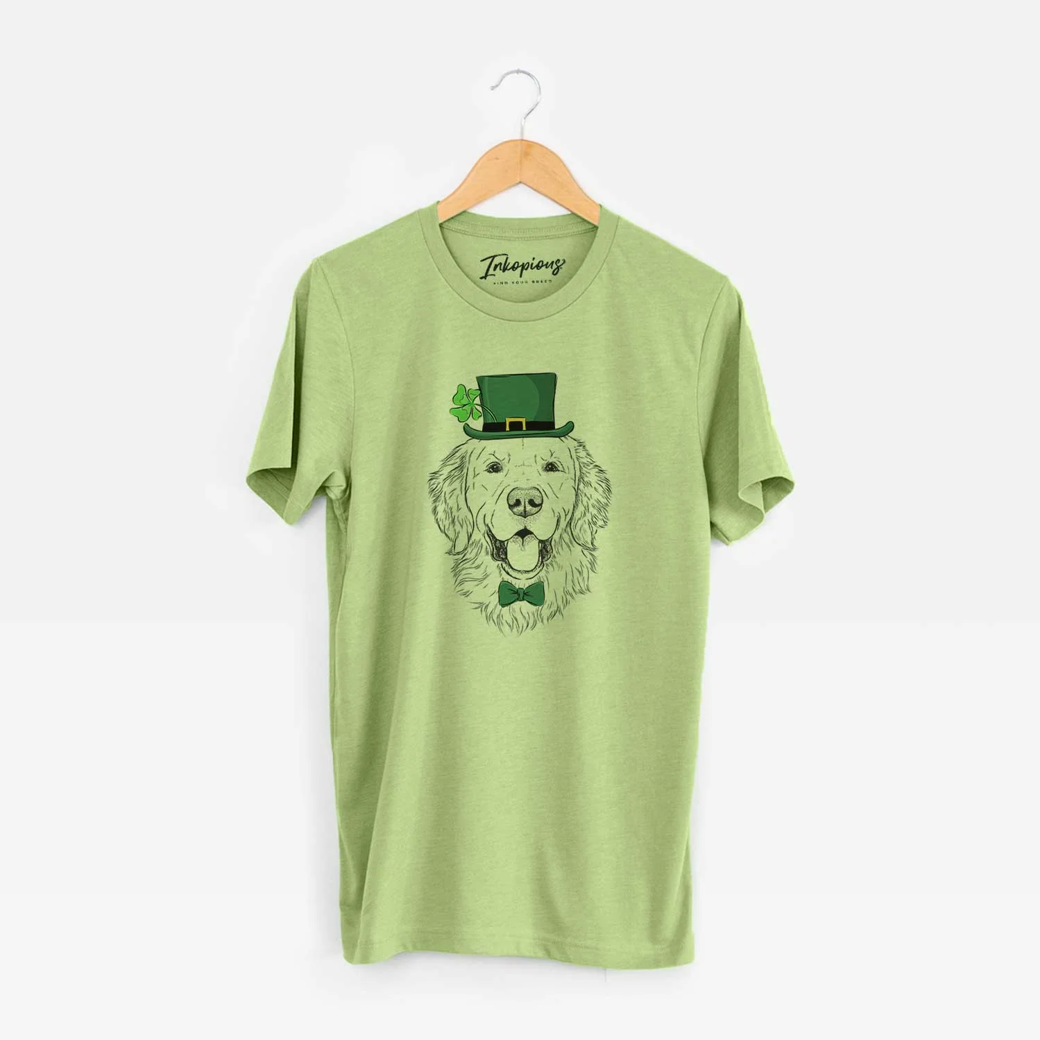 St. Patrick's Sam the Golden Retriever - Unisex Crewneck - Image 6