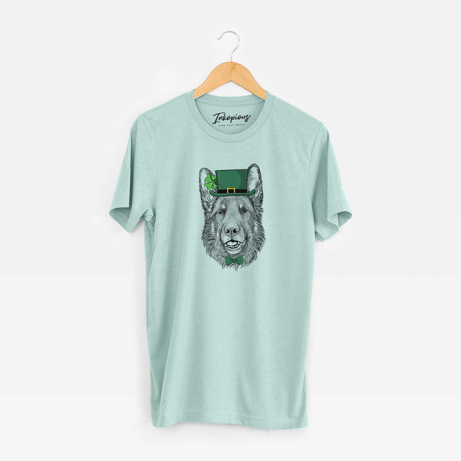 St. Patrick's Sammie the German Shepherd - Unisex Crewneck - Image 7