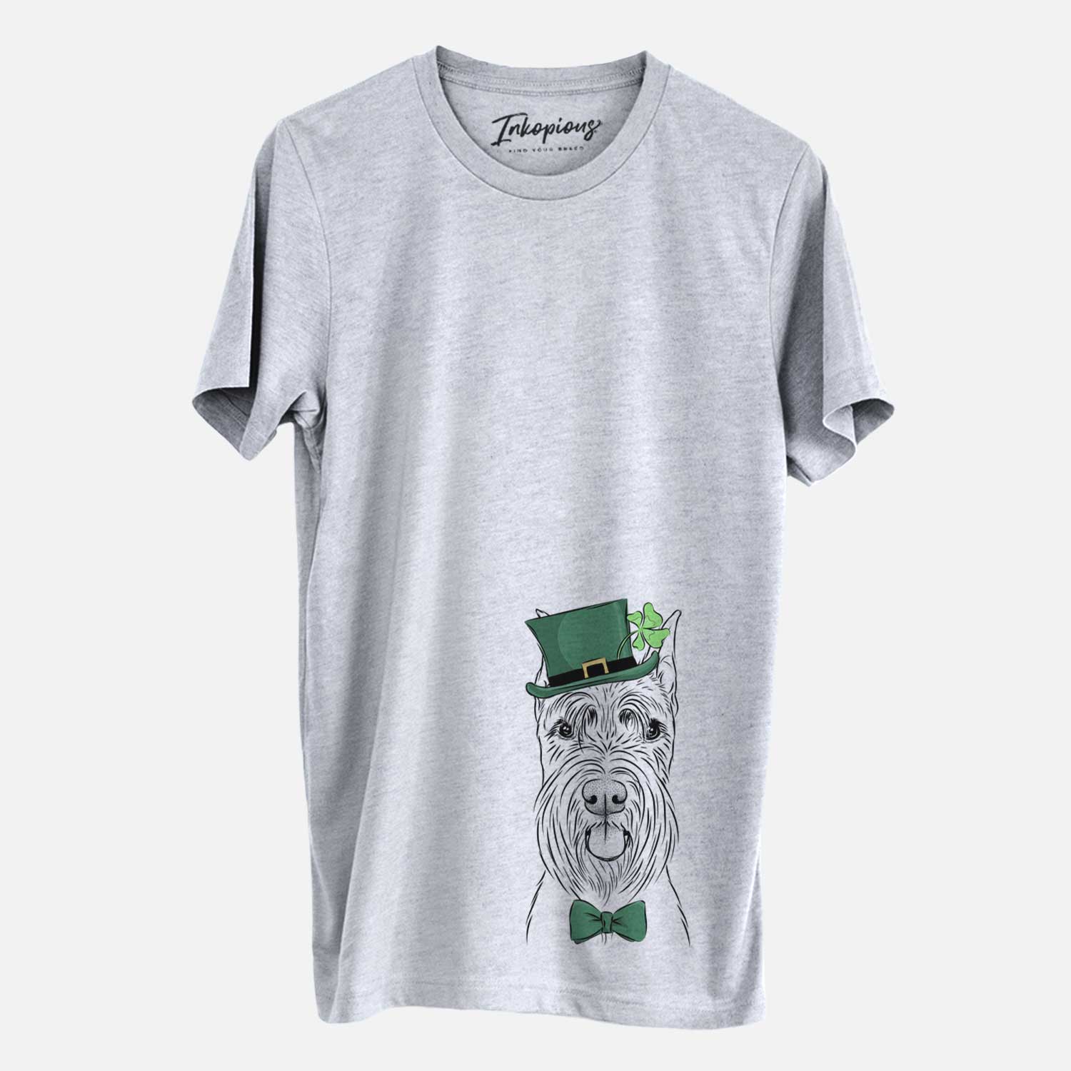St. Patrick's Samuel the Standard Schnauzer - Unisex Crewneck - Image 2