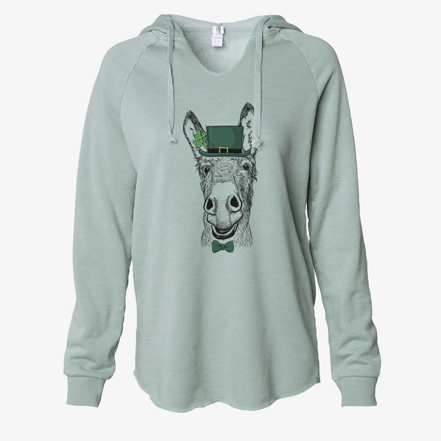 St. Patrick's Samule the Donkey - Cali Wave Hooded Sweatshirt - Image 6