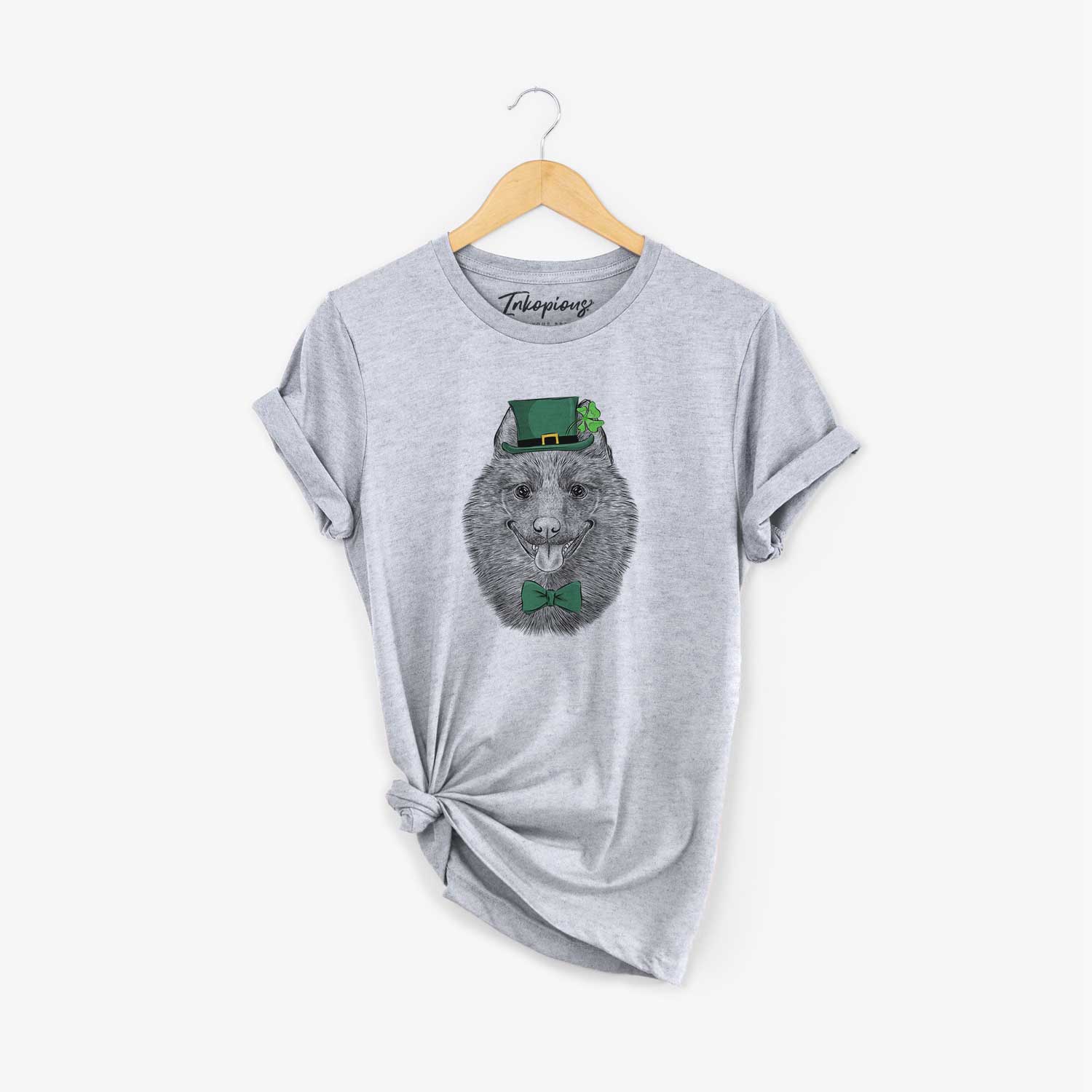 St. Patrick's Sander the Schipperke - Unisex Crewneck - Image 5