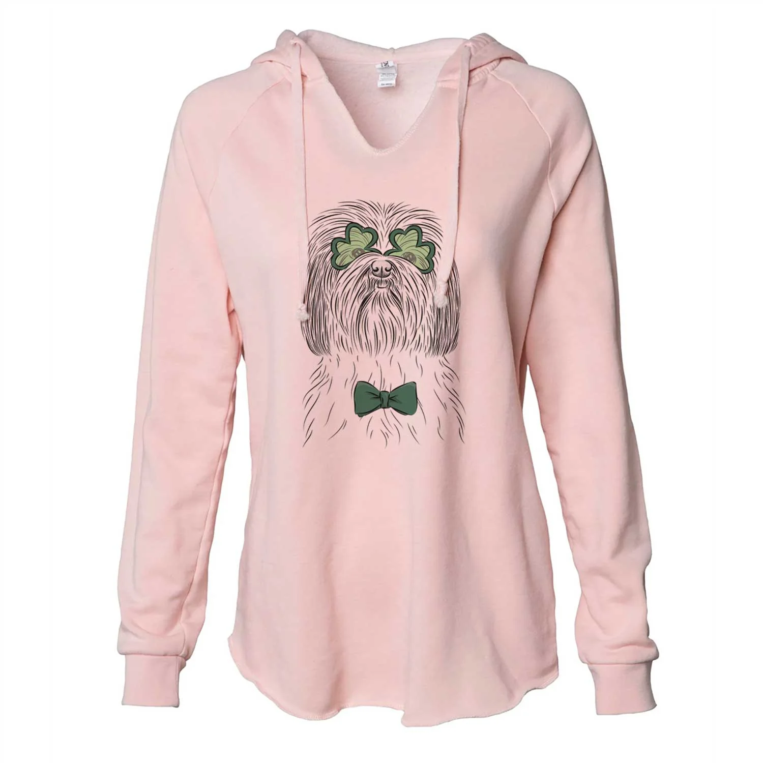 St. Patrick's Scully the Shih Tzu - Cali Wave Hooded Sweatshirt - Image 4