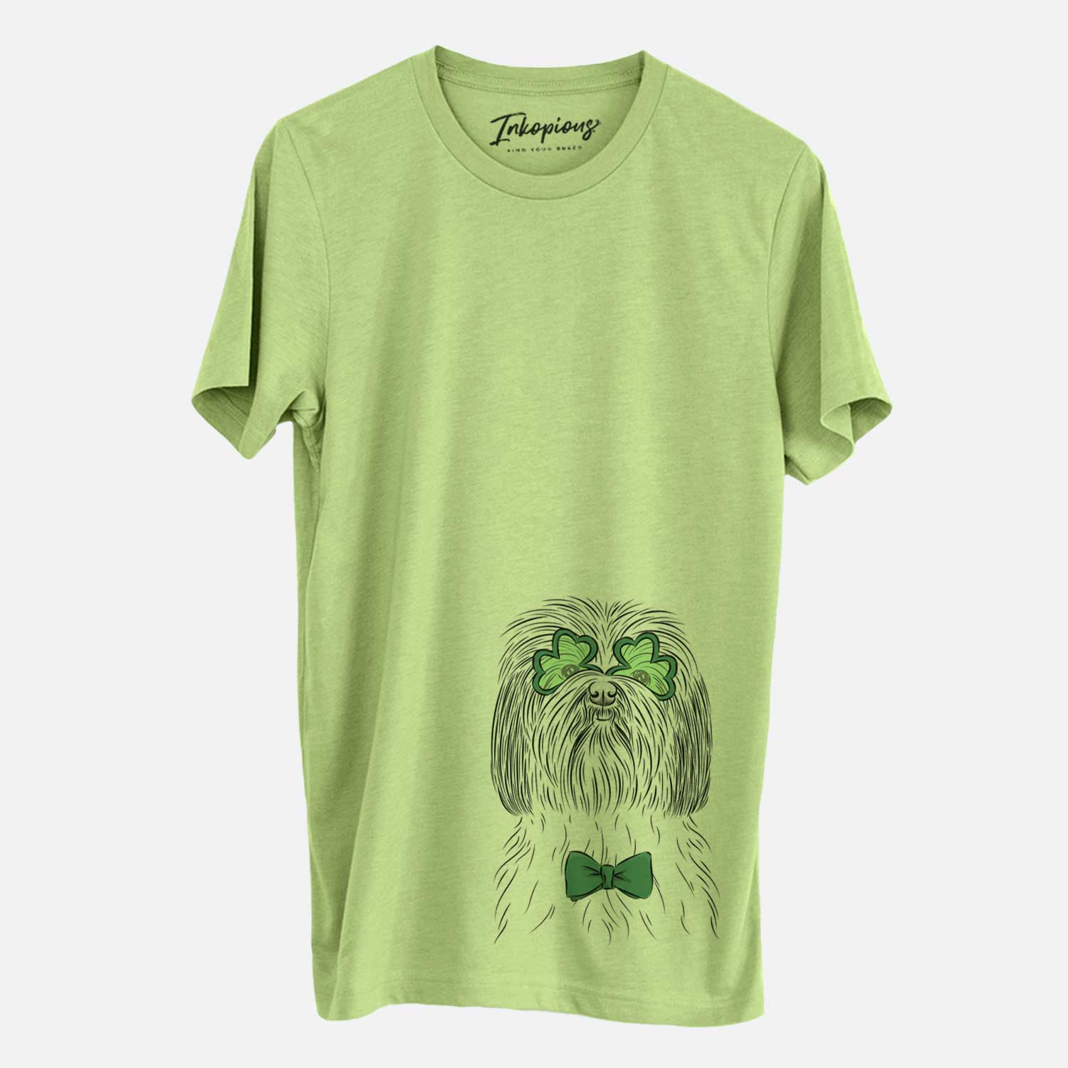 St. Patrick's Scully the Shih Tzu - Unisex Crewneck - Image 3