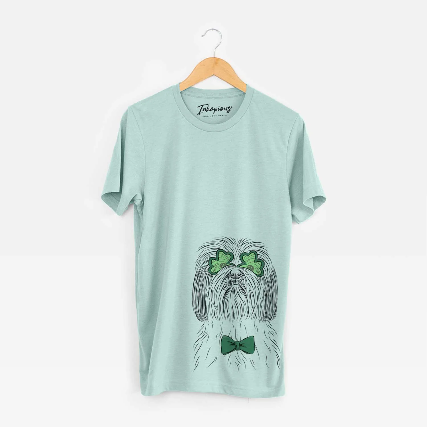 St. Patrick's Scully the Shih Tzu - Unisex Crewneck - Image 4