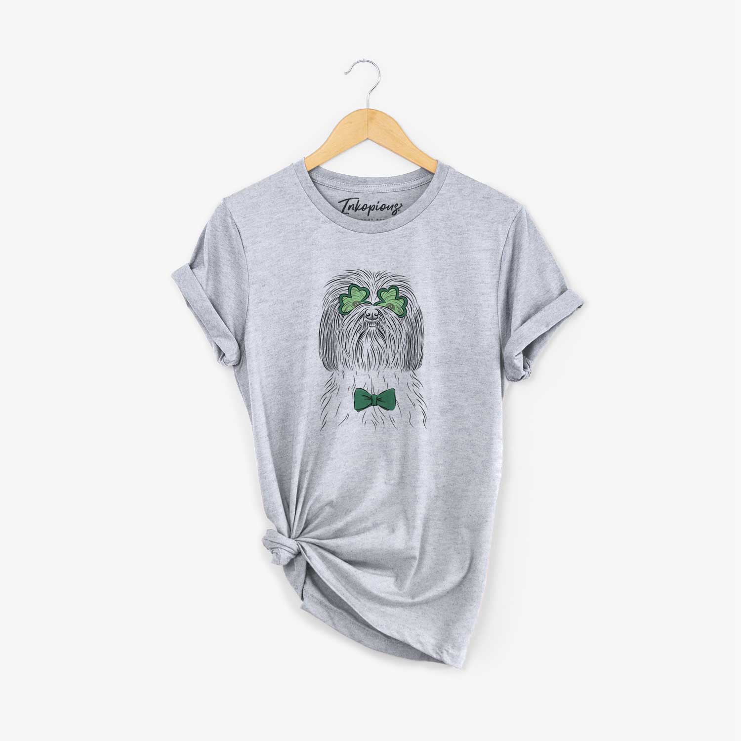 St. Patrick's Scully the Shih Tzu - Unisex Crewneck - Image 5