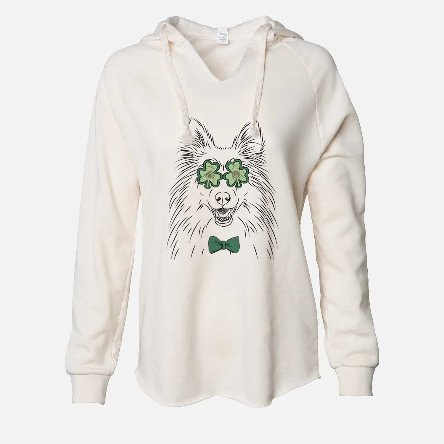 St. Patrick's Sheldon the Shetland Sheepdog - Cali Wave Hooded Sweatshirt - Image 7
