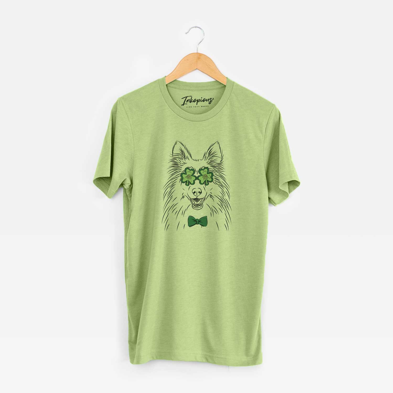 St. Patrick's Sheldon the Shetland Sheepdog - Unisex Crewneck - Image 6