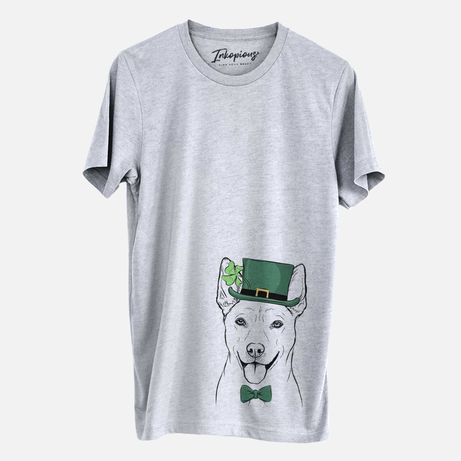 St. Patrick's Silly Lilly the Mixed Breed - Unisex Crewneck - Image 2