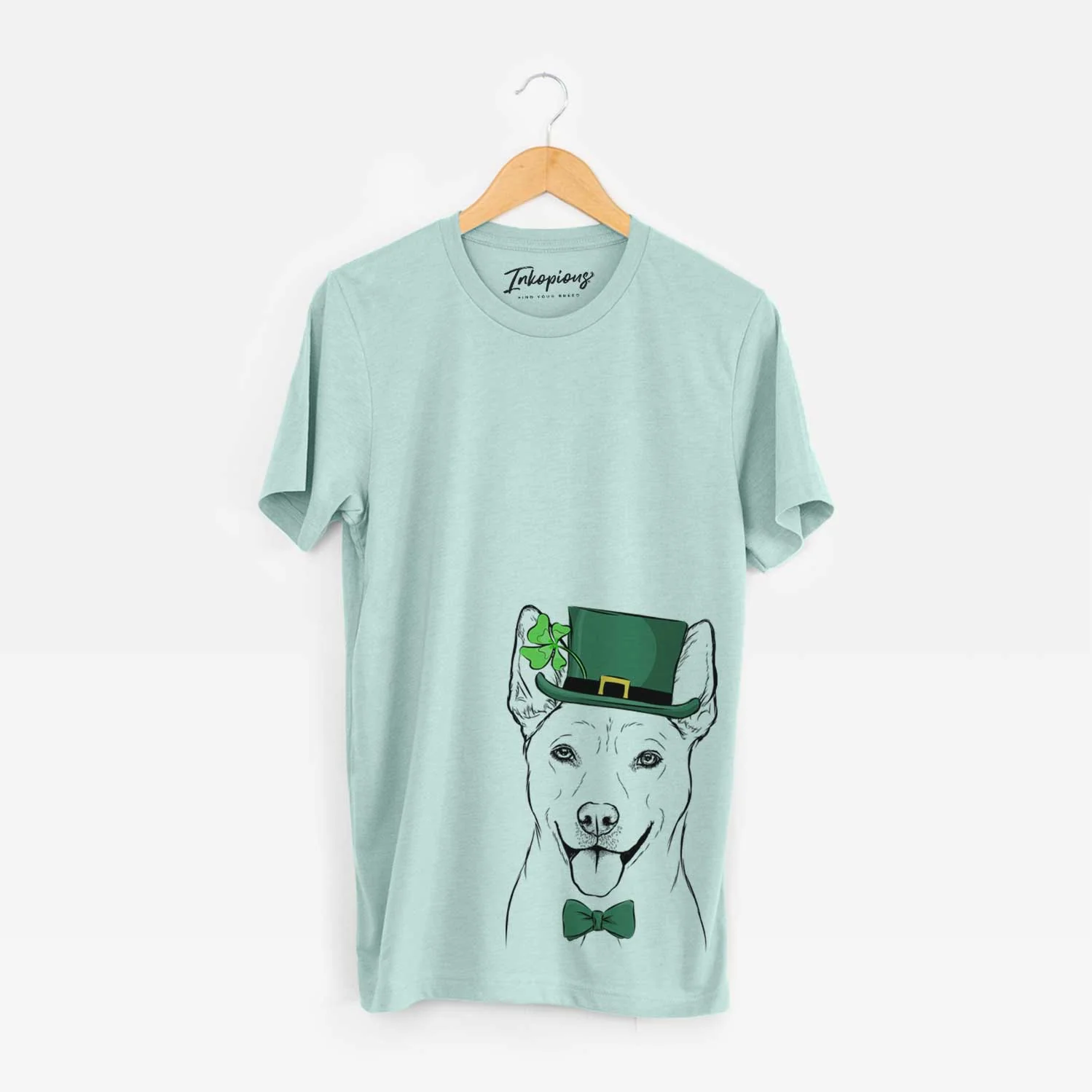 St. Patrick's Silly Lilly the Mixed Breed - Unisex Crewneck - Image 4