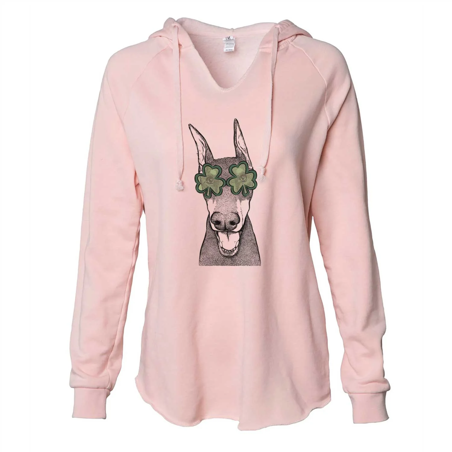 St. Patrick's Sir Duke the Doberman Pinscher - Cali Wave Hooded Sweatshirt - Image 4