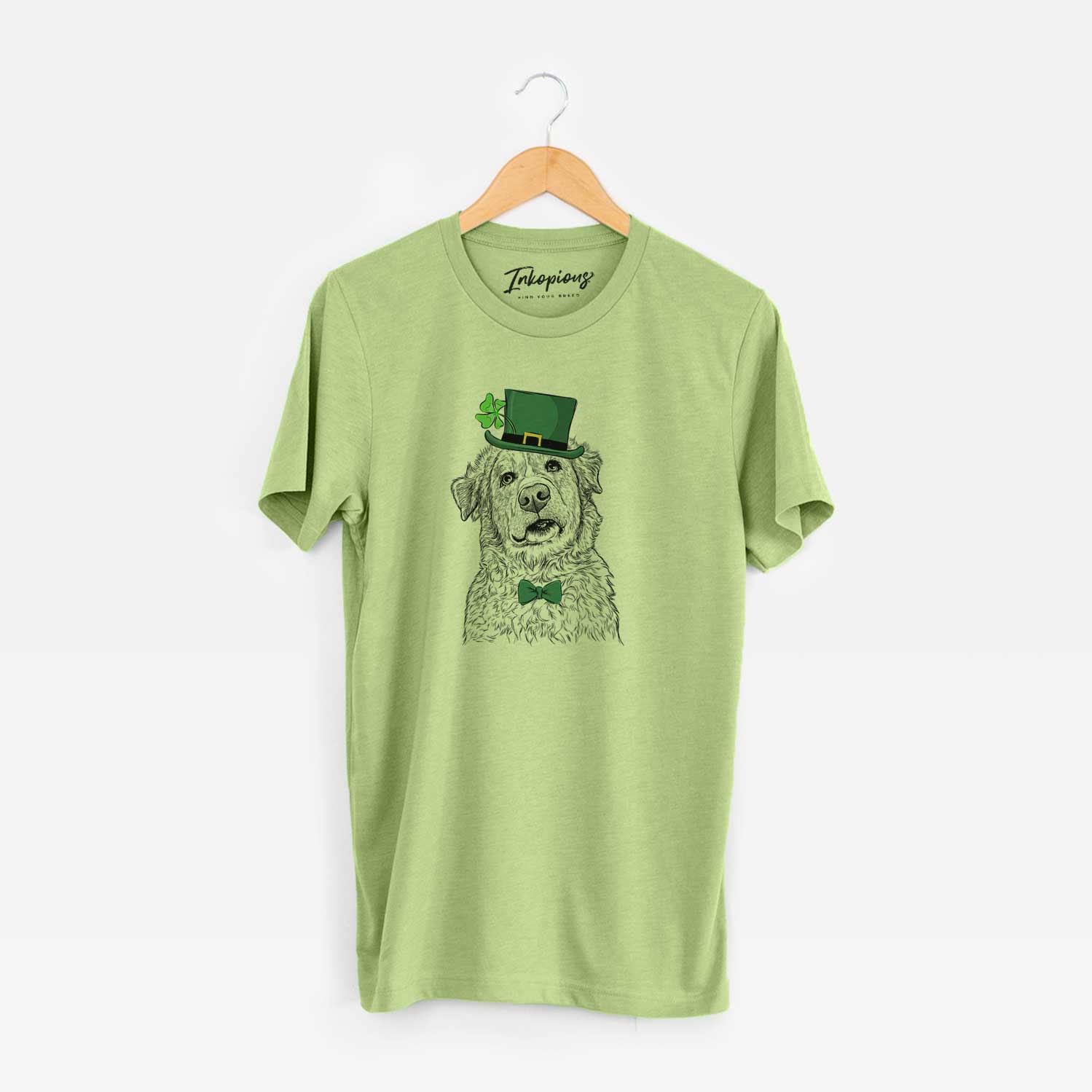 St. Patrick's Smokey Jam the Middle Eastern Village Dog - Unisex Crewneck - Image 6