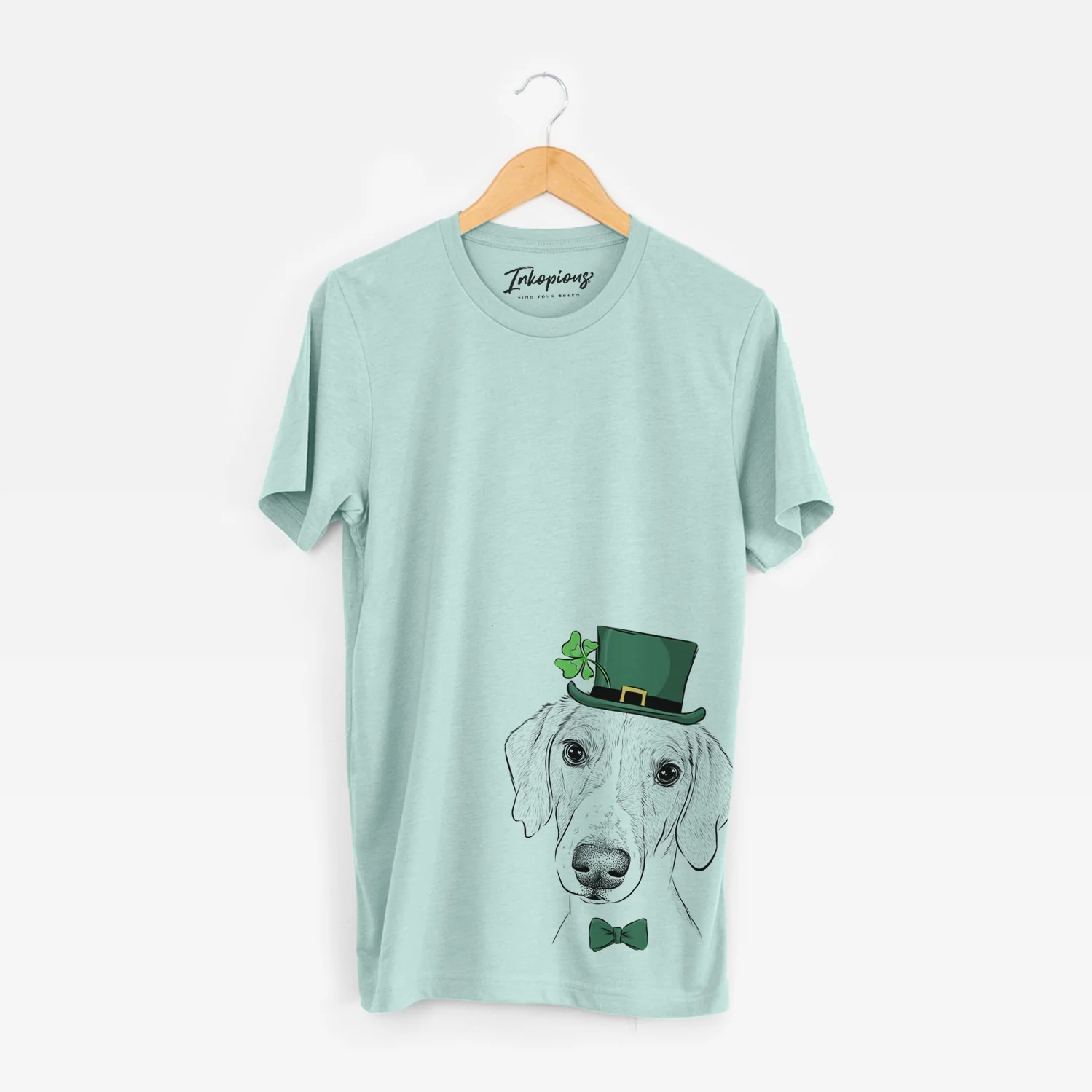 St. Patrick's Stanley the Foxhound - Unisex Crewneck - Image 4