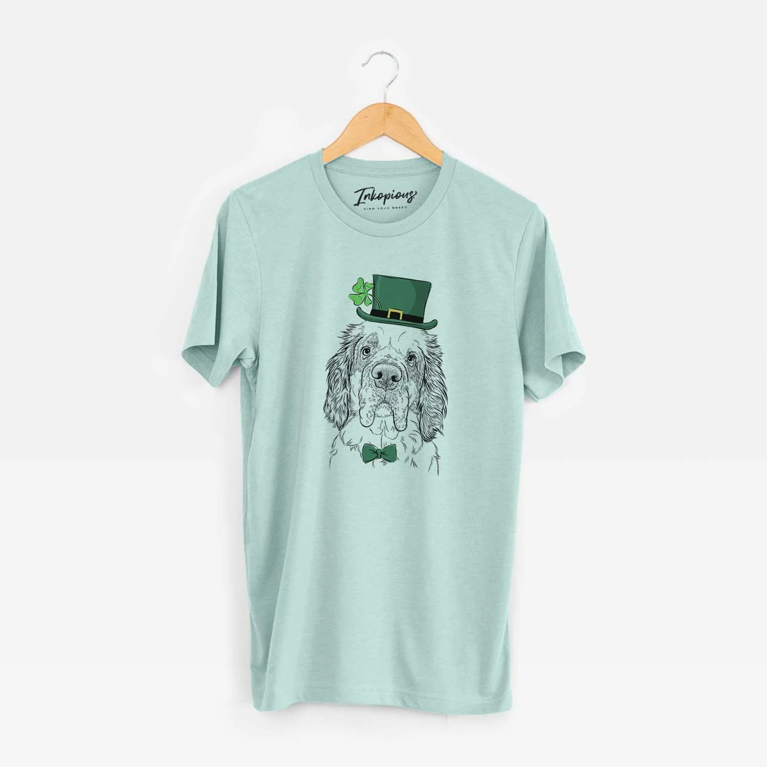 St. Patrick's Sully the Clumber Spaniel - Unisex Crewneck - Image 7