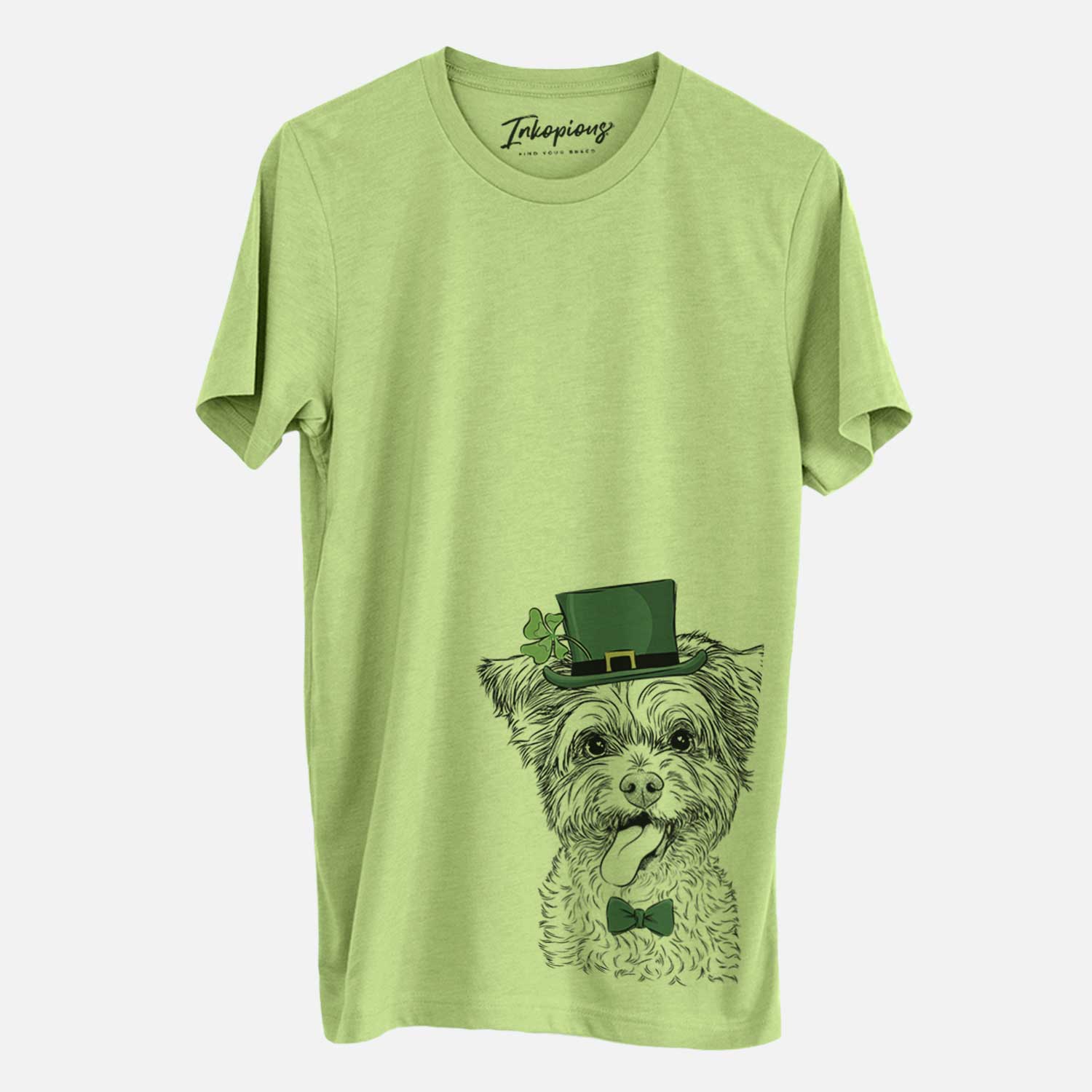 St. Patrick's Sweetie the Terrier Mix - Unisex Crewneck - Image 3
