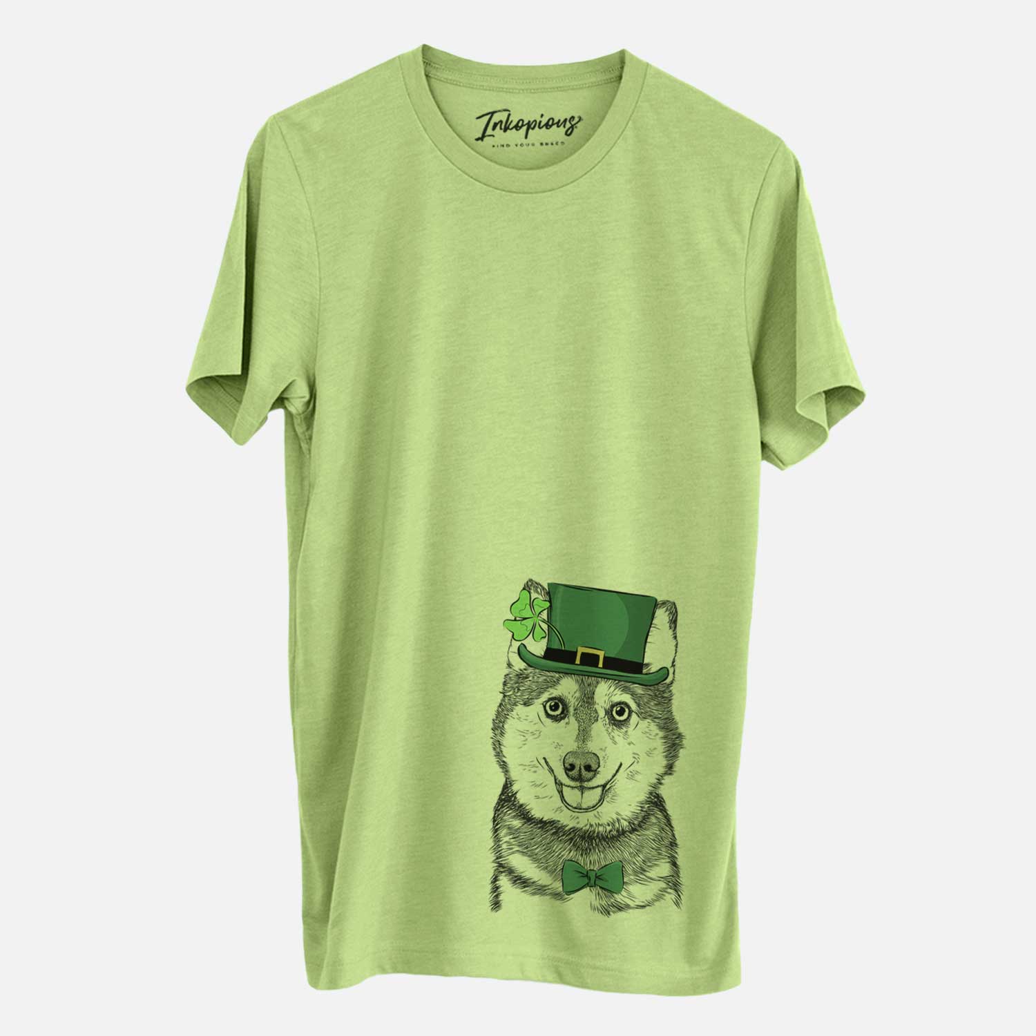 St. Patrick's Tellie the Alaskan Klee Kai - Unisex Crewneck - Image 3
