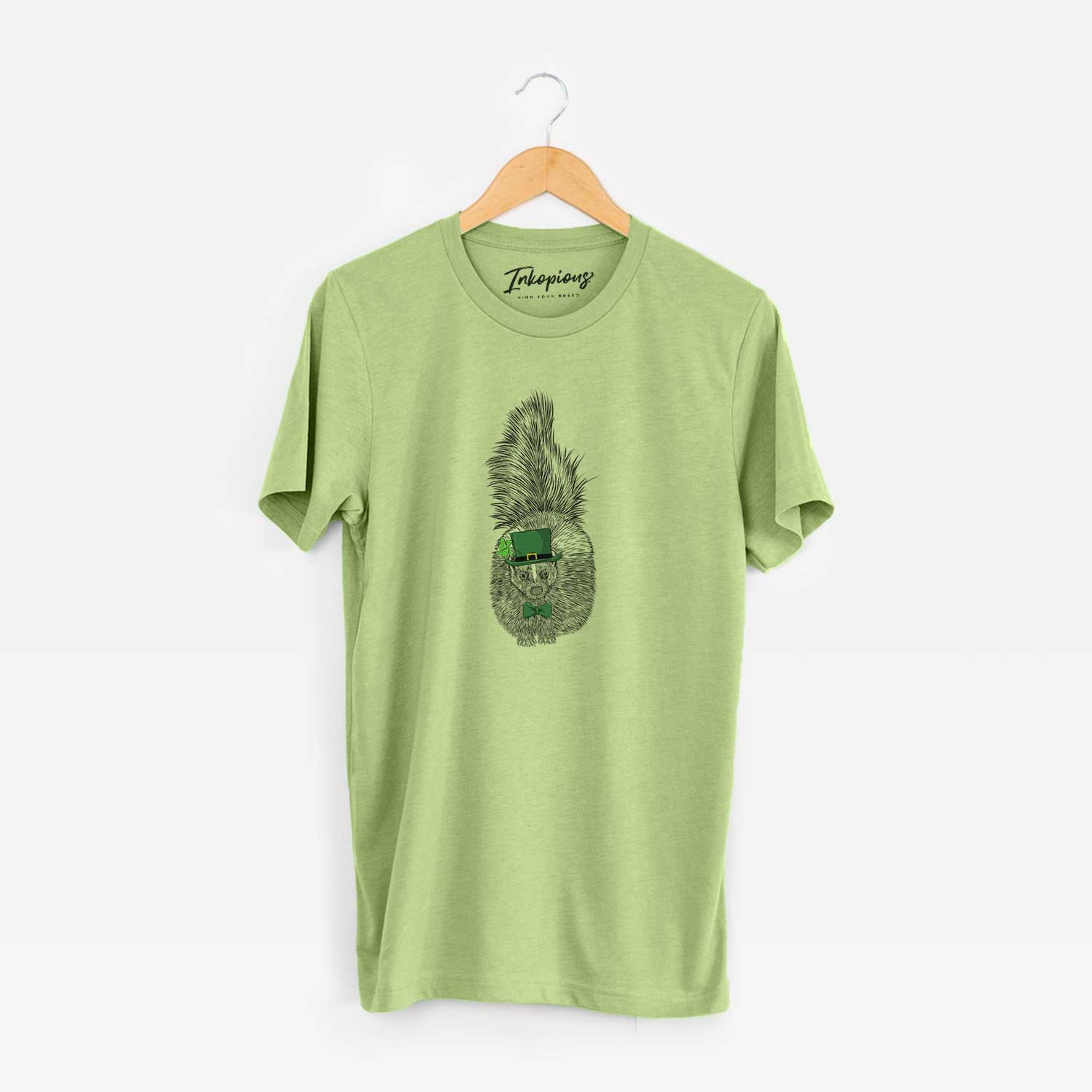 St. Patrick's Tibbs the Skunk - Unisex Crewneck - Image 6