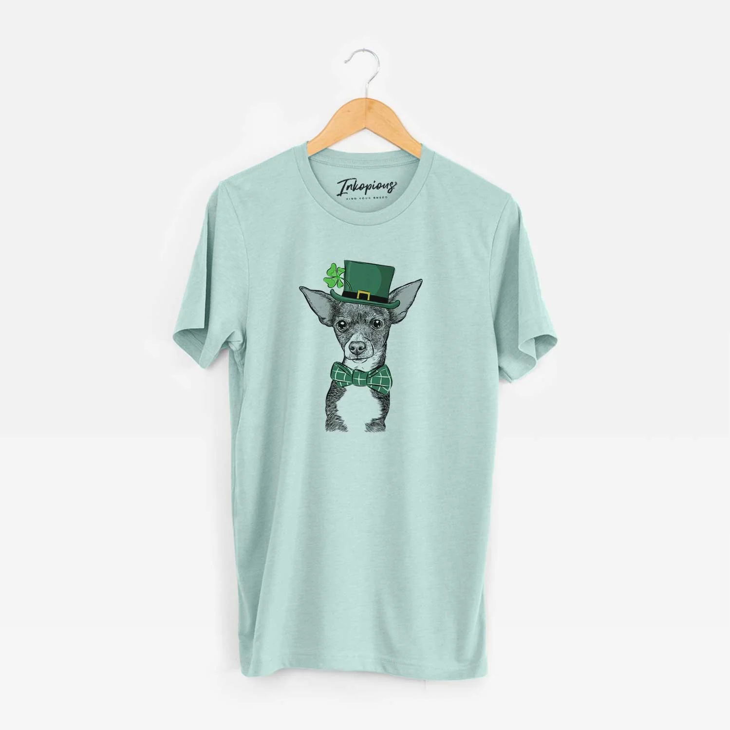 St. Patrick's Tiny Archie the Mixed Breed - Unisex Crewneck - Image 7
