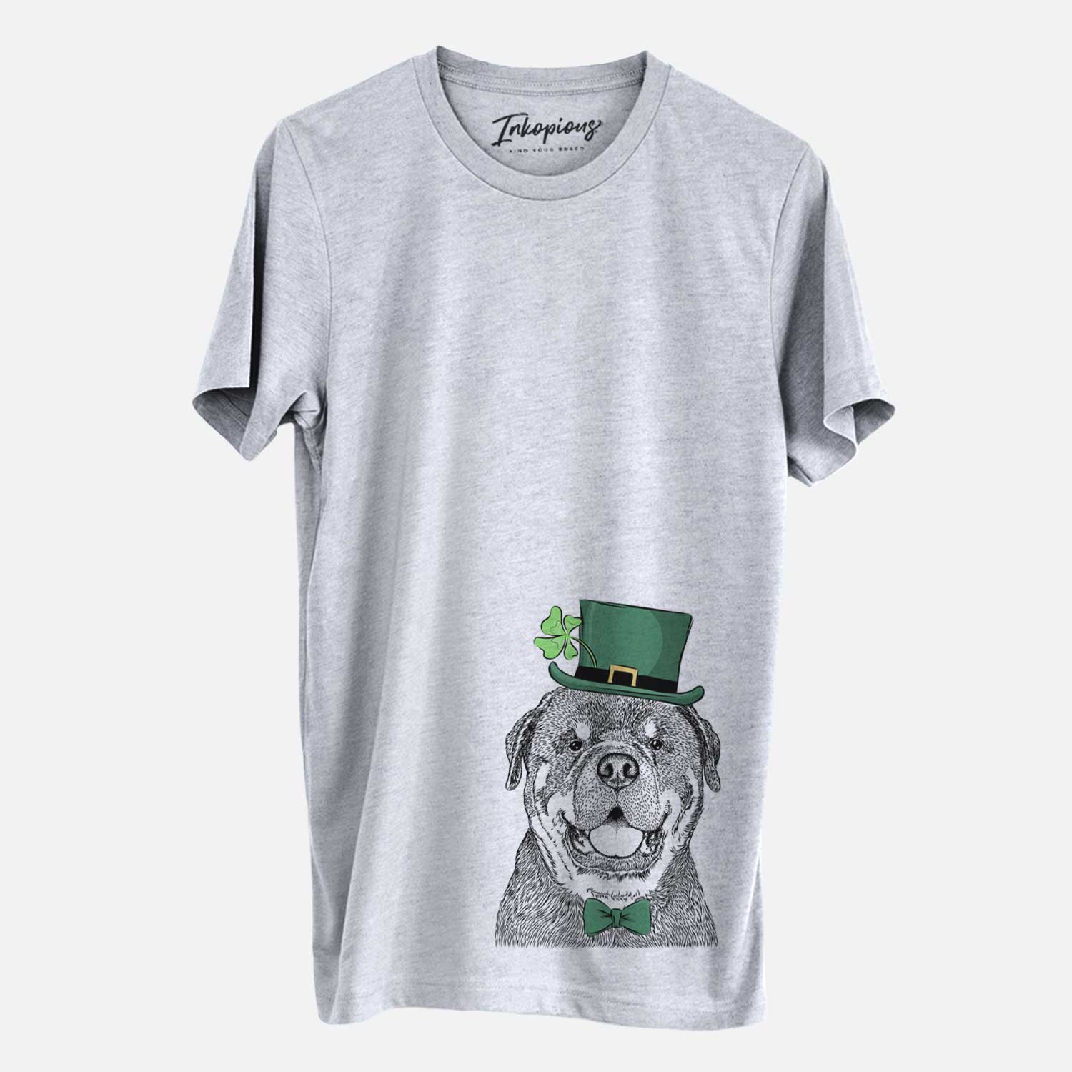 St. Patrick's Titan the Rottweiler - Unisex Crewneck - Image 2