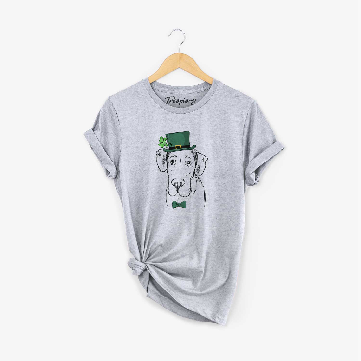 St. Patrick's Titus the Great Dane - Unisex Crewneck - Image 5