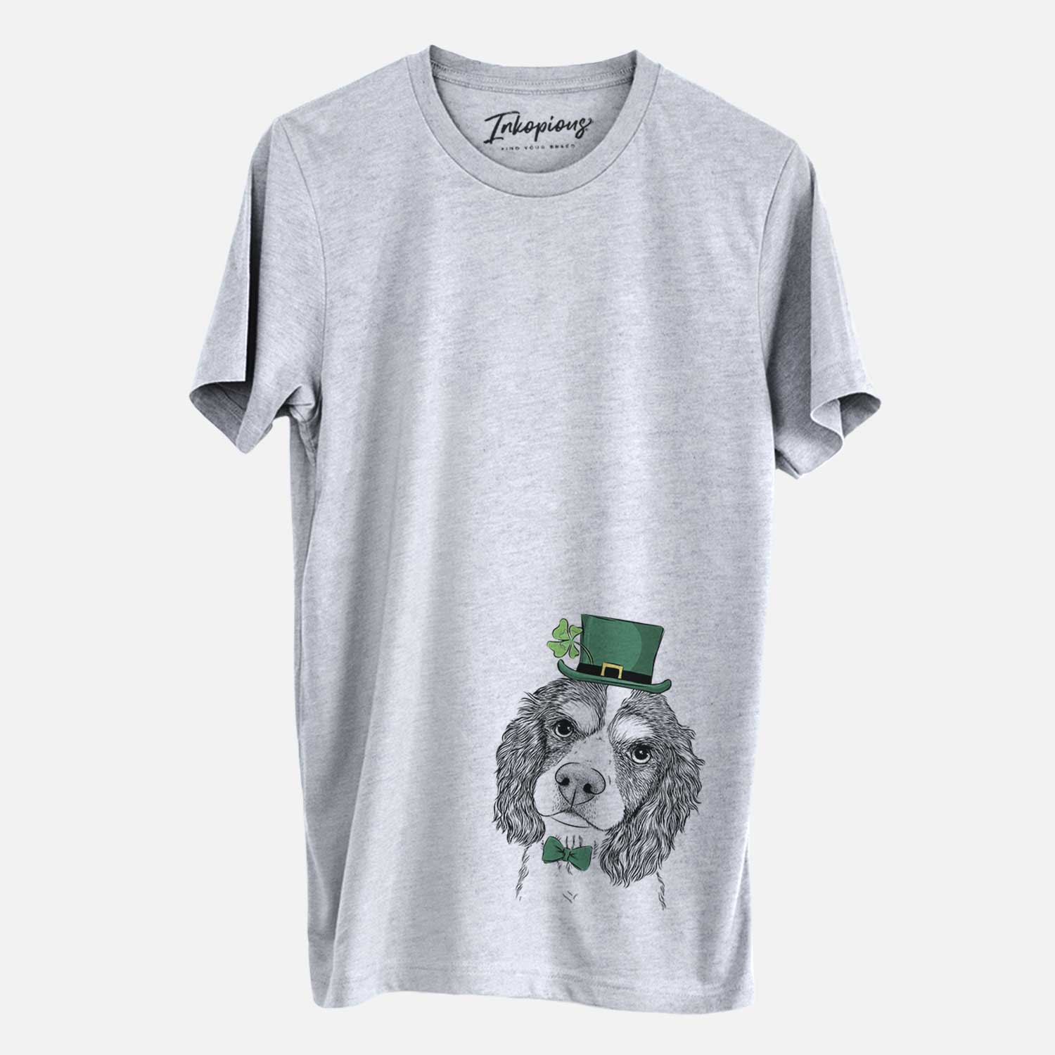 St. Patrick's Truman the Cavalier King Charles Spaniel - Unisex Crewneck - Image 2