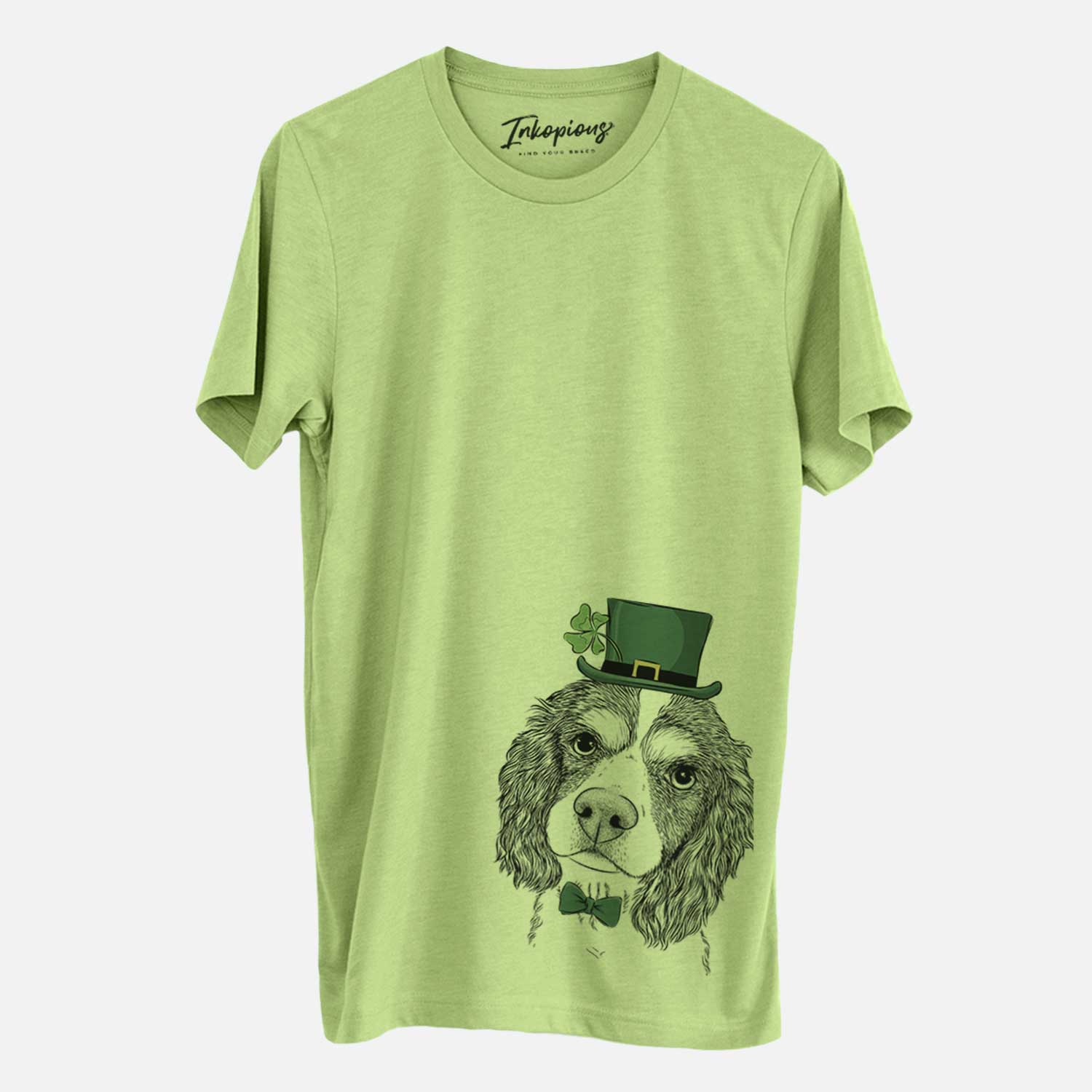 St. Patrick's Truman the Cavalier King Charles Spaniel - Unisex Crewneck - Image 3