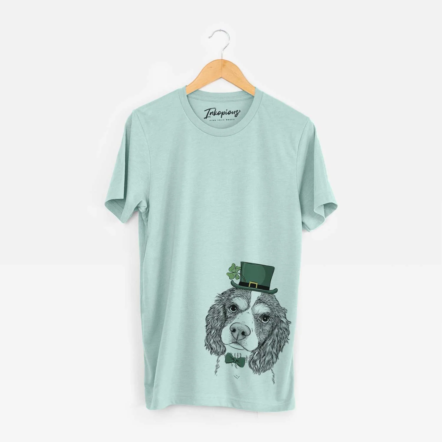 St. Patrick's Truman the Cavalier King Charles Spaniel - Unisex Crewneck - Image 4