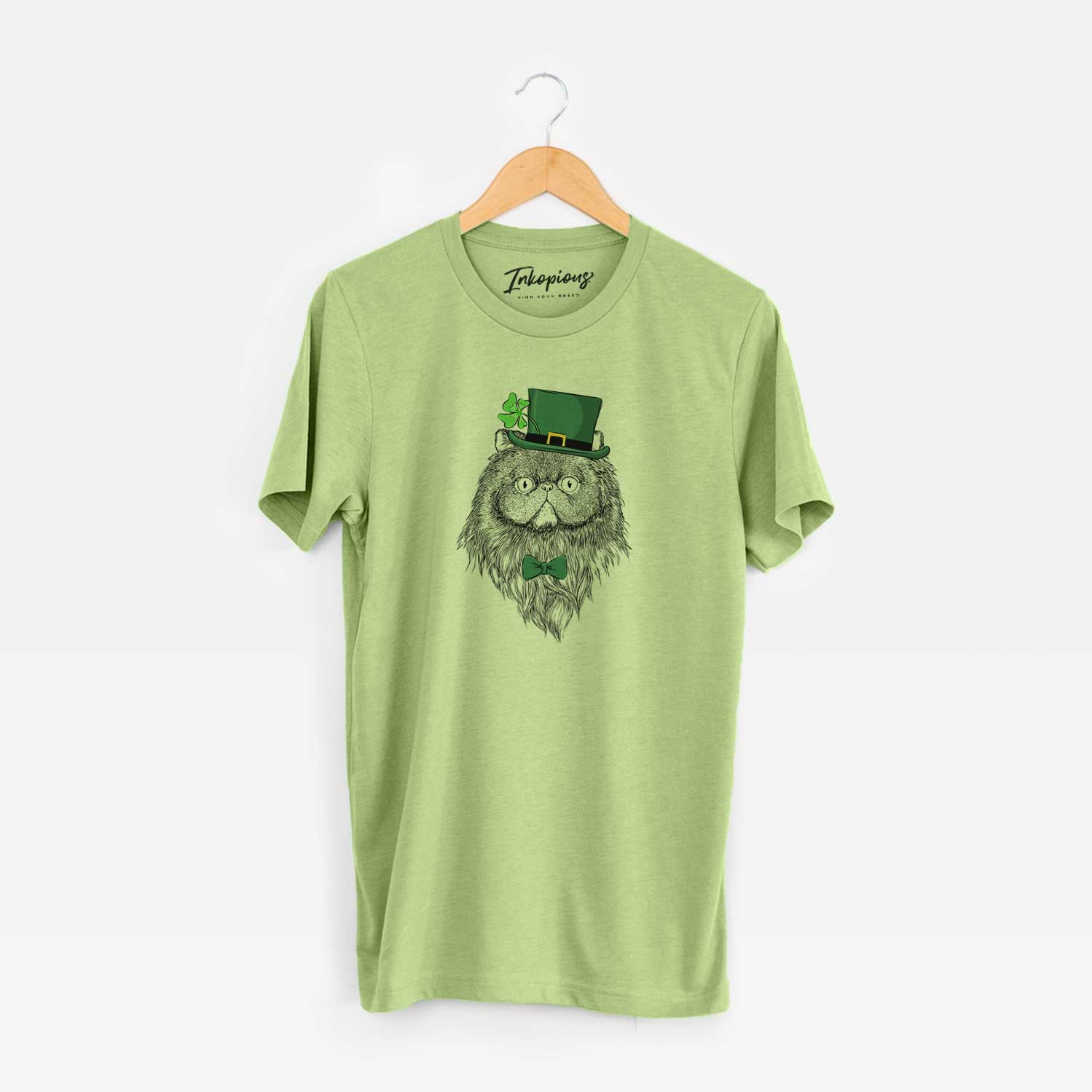 St. Patrick's Vader the Persian Cat - Unisex Crewneck - Image 6