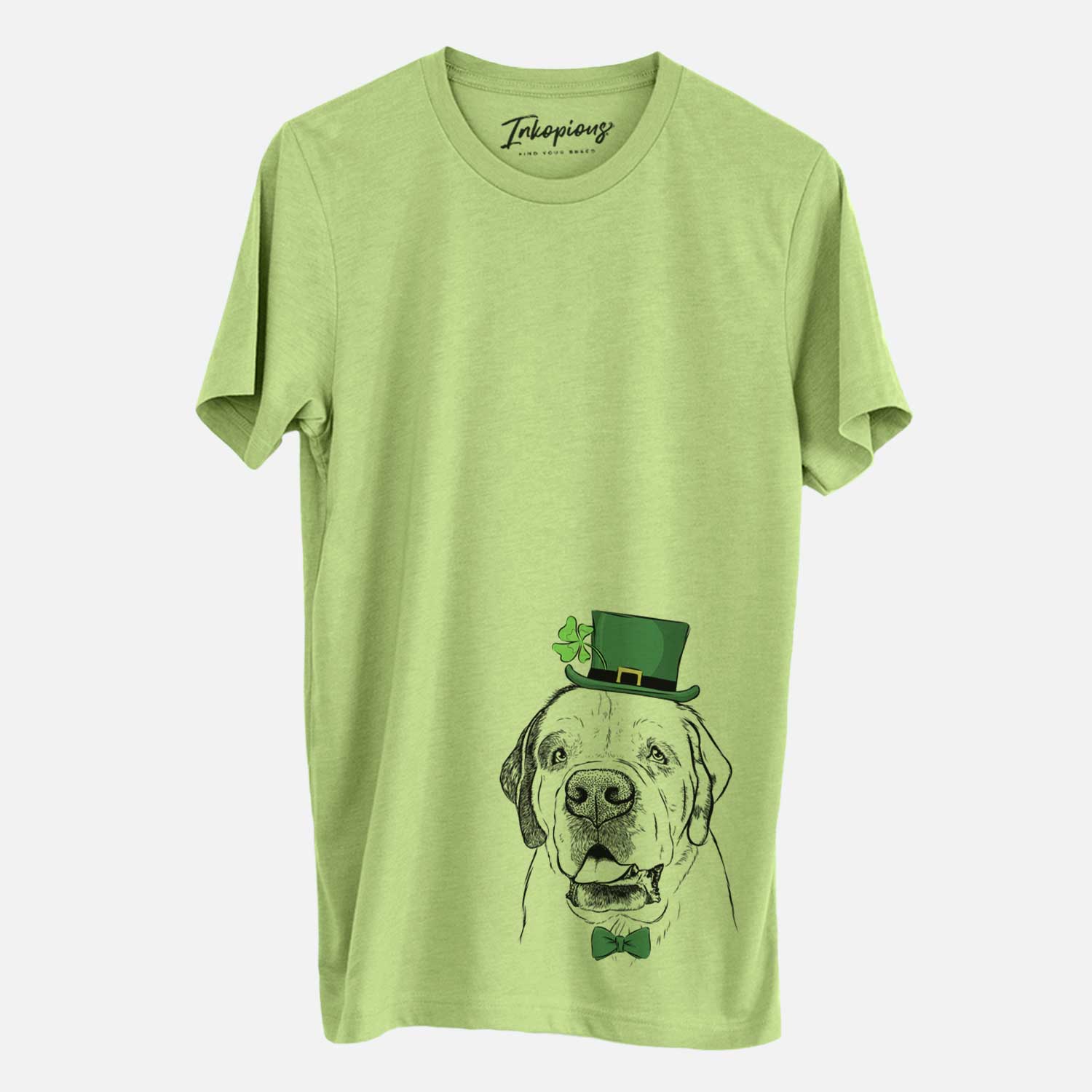 St. Patrick's Wendy the Saint Bernard - Unisex Crewneck - Image 3